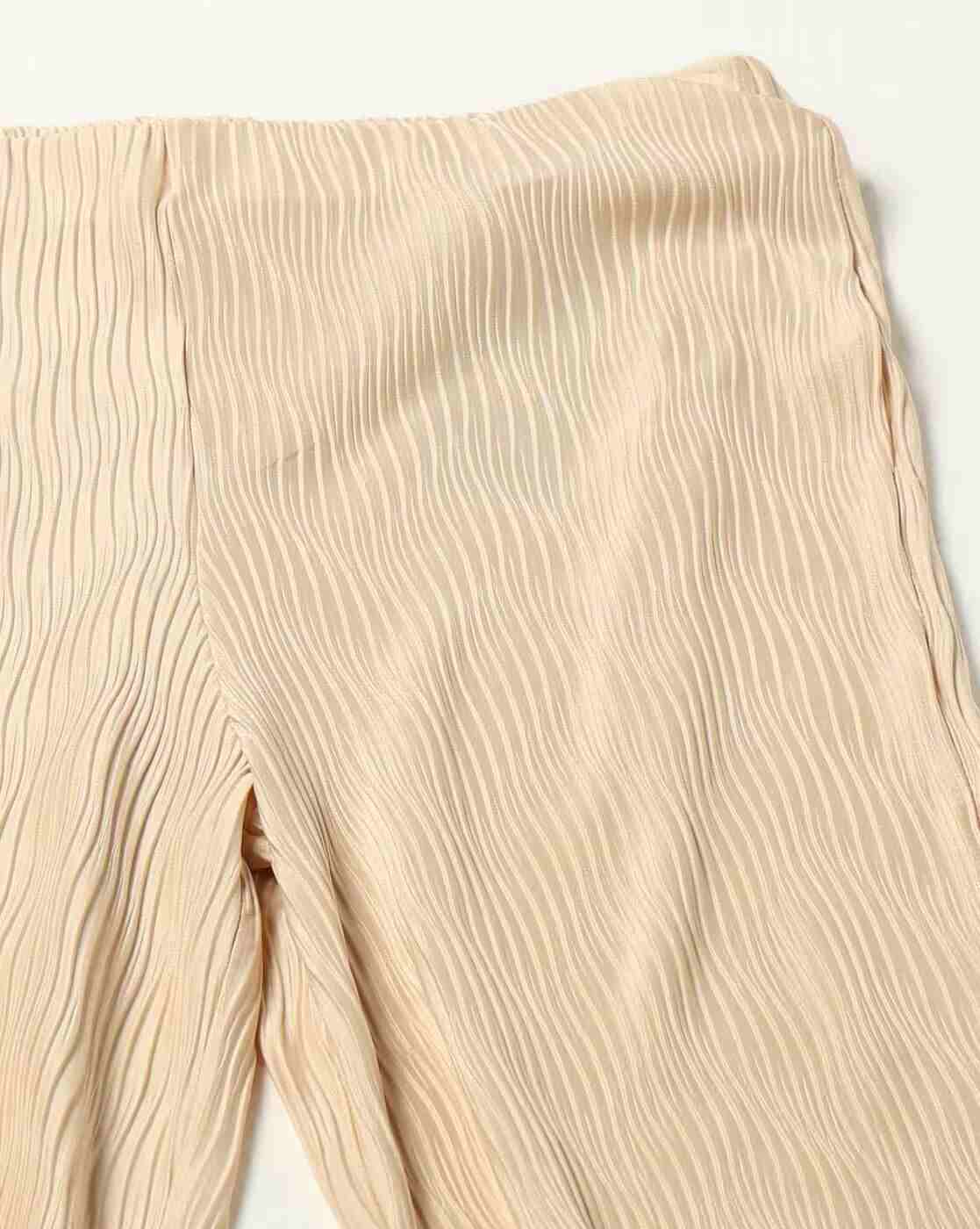 FIG | Women Striped Flared Flat-Front Trousers|4