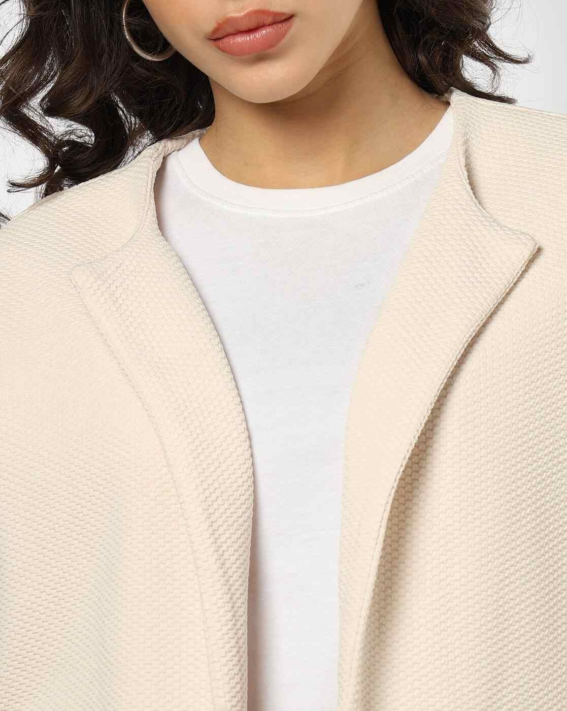 FIG | Women Regular Fit Front-Open Jacket|3