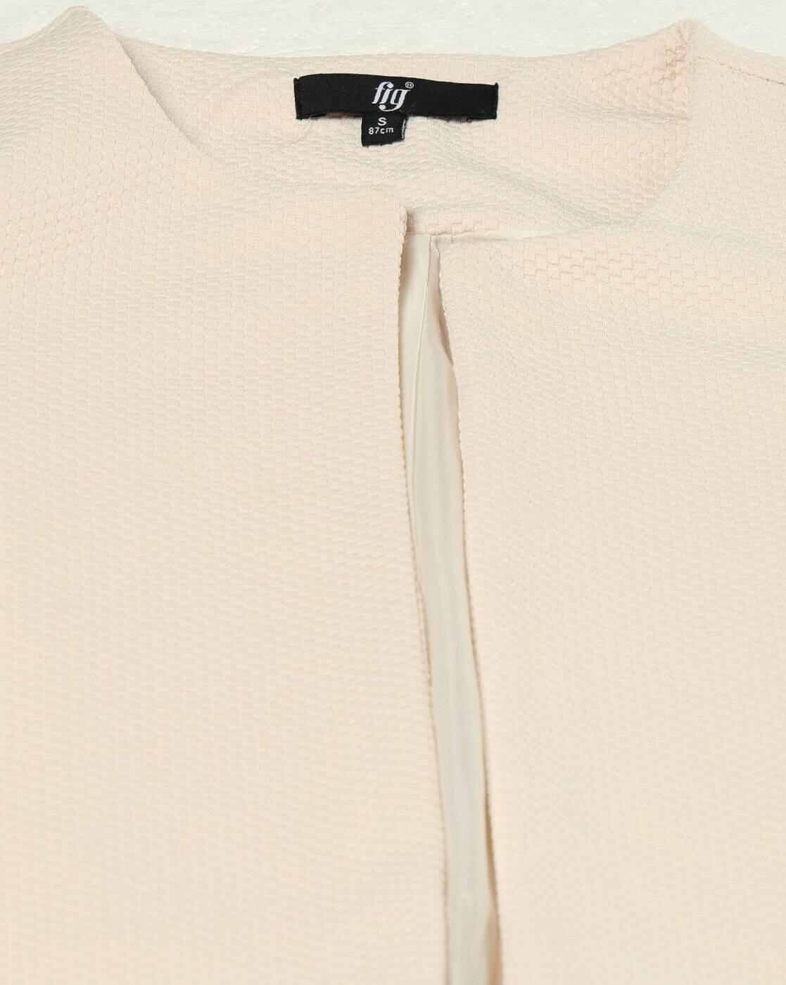 FIG | Women Regular Fit Front-Open Jacket|4