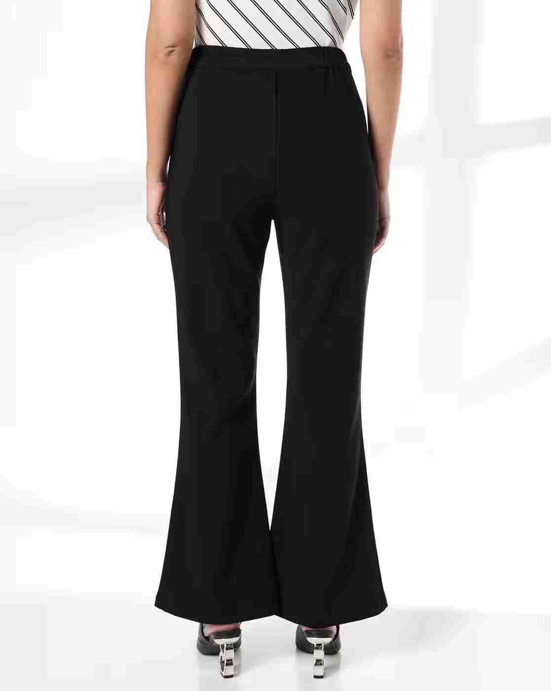 FIG | Women Wide-Leg Flat-Front Trousers|2