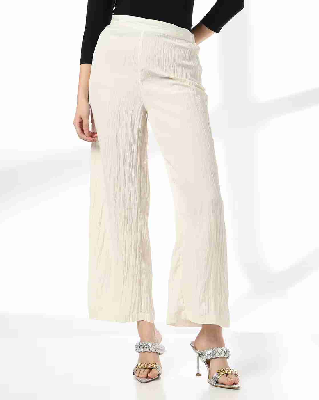 FIG | Women Mid-Rise Wide Leg Trousers|0