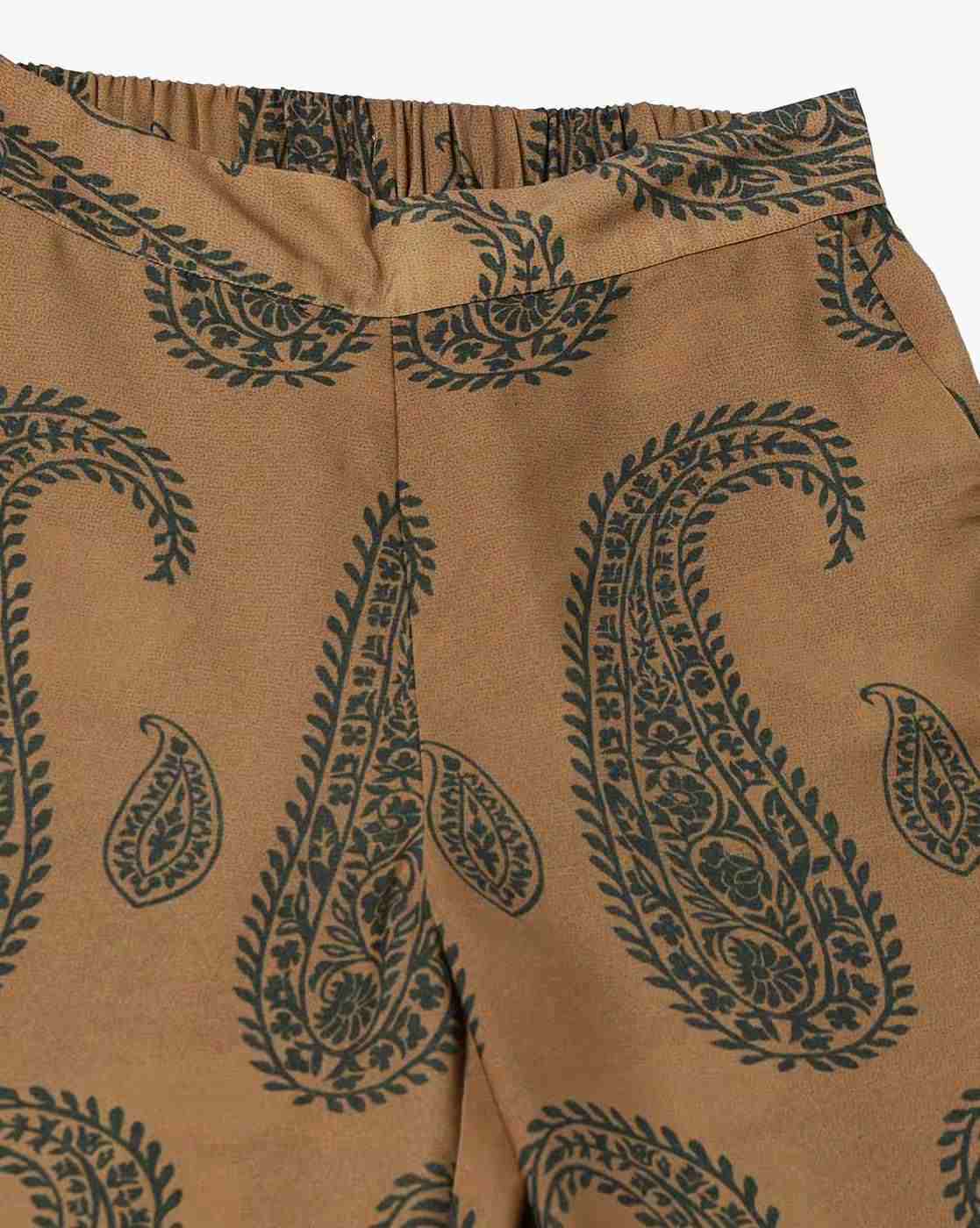 FIG | Women Paisley Print Wide-Leg Pants|4