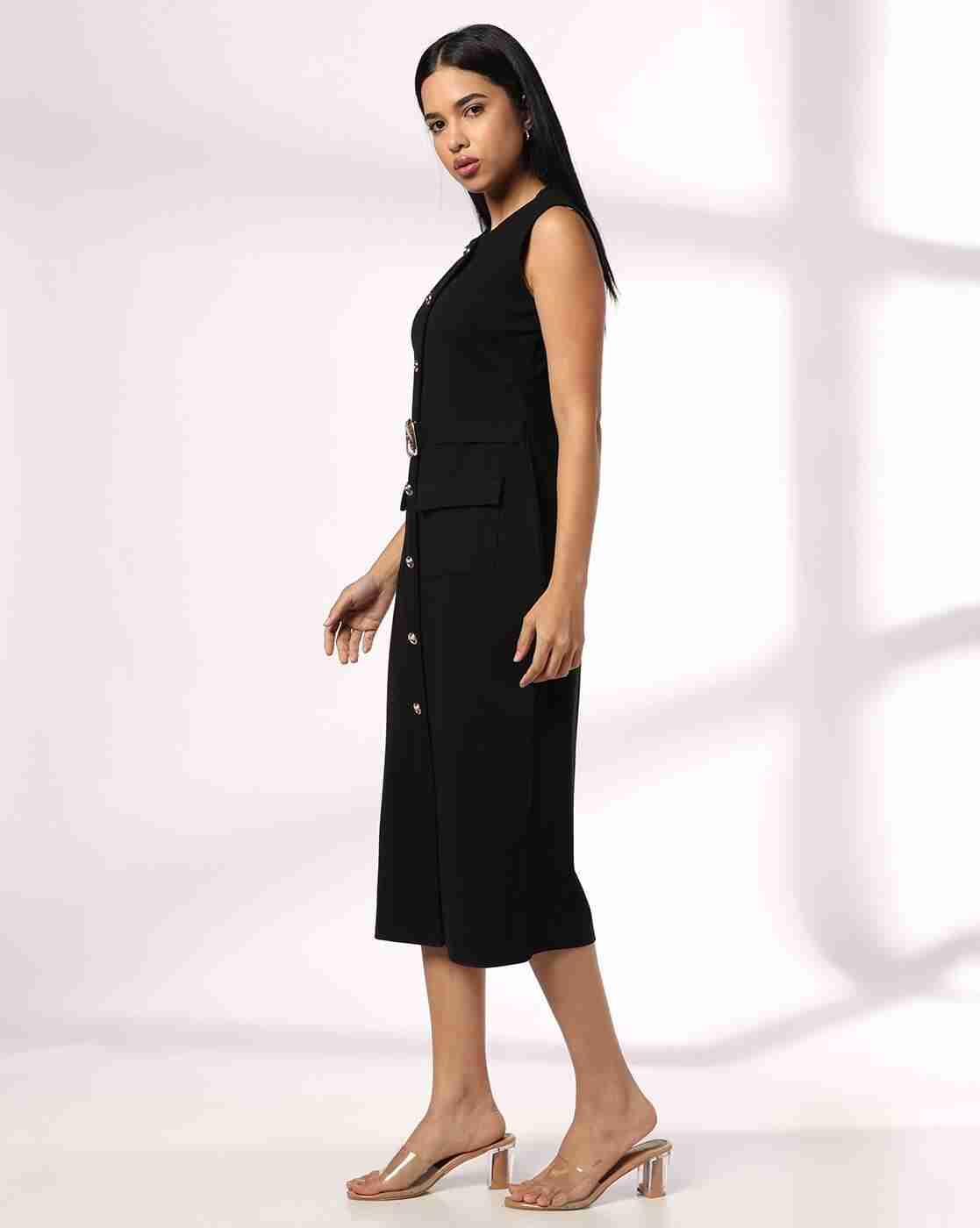 FIG | Women Belted Sheath Dress|1