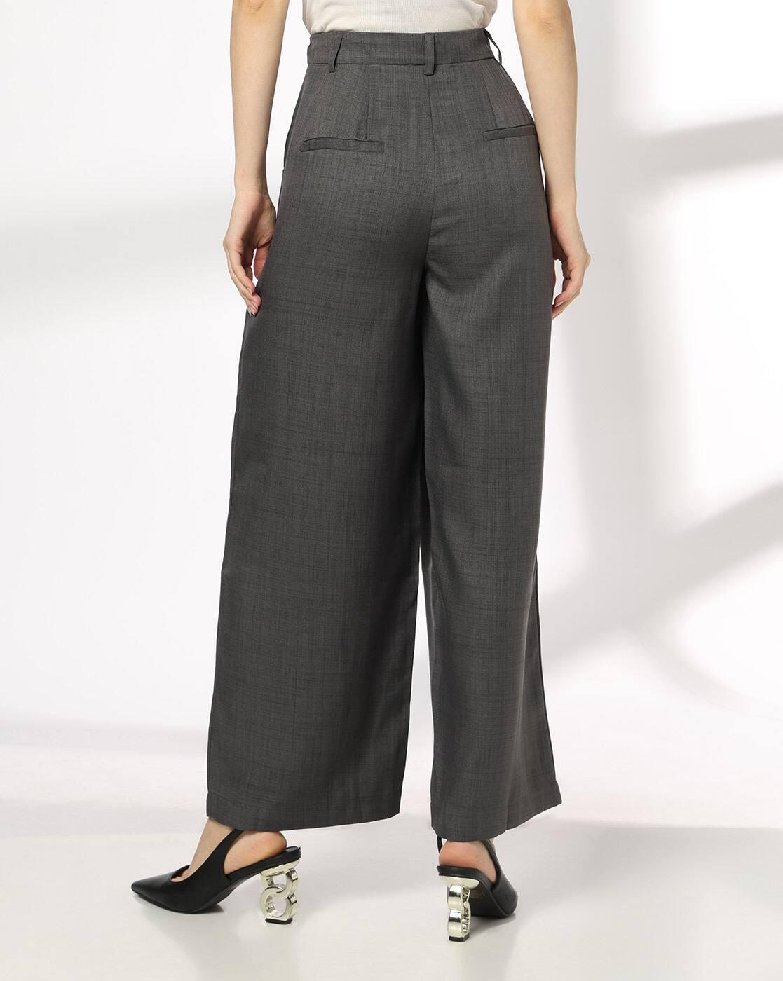 FIG | Women Relaxed Fit Pleated Trousers|2