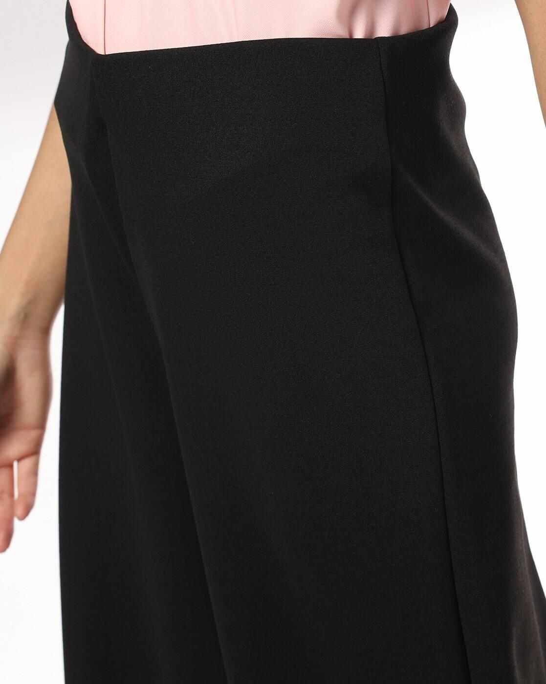 FIG | Women Flat-Front Wide-Leg Trousers|3