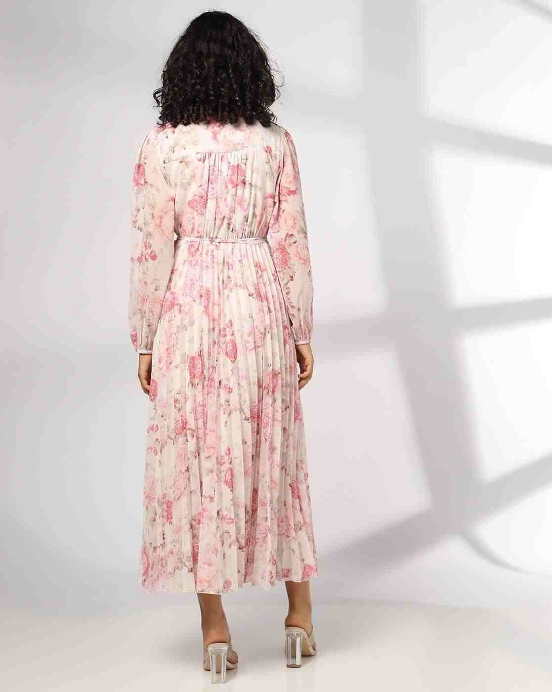 FIG | Women Floral Print Fit & Flare Dress|2