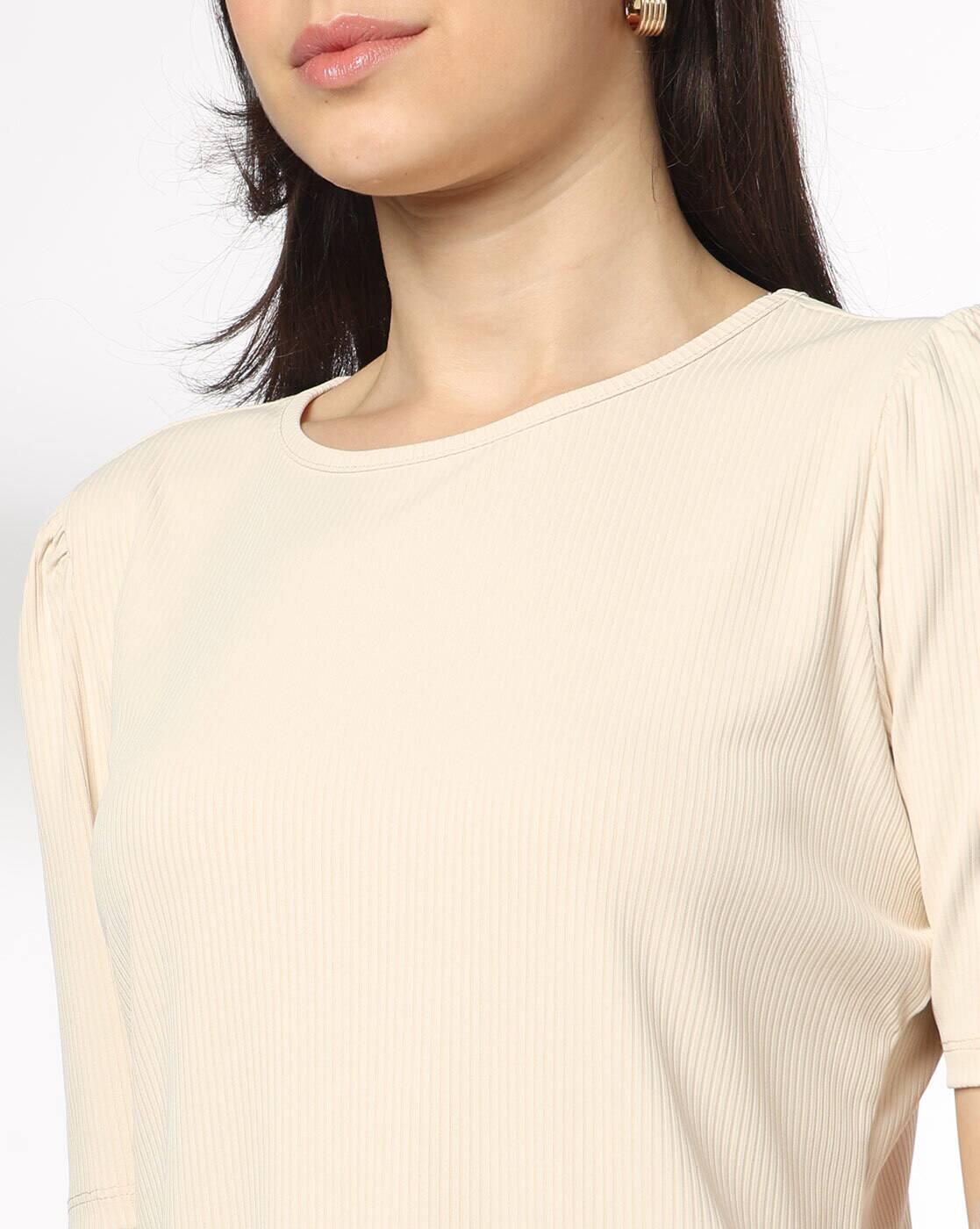FIG | Women Ribbed Regular Fit Top|3