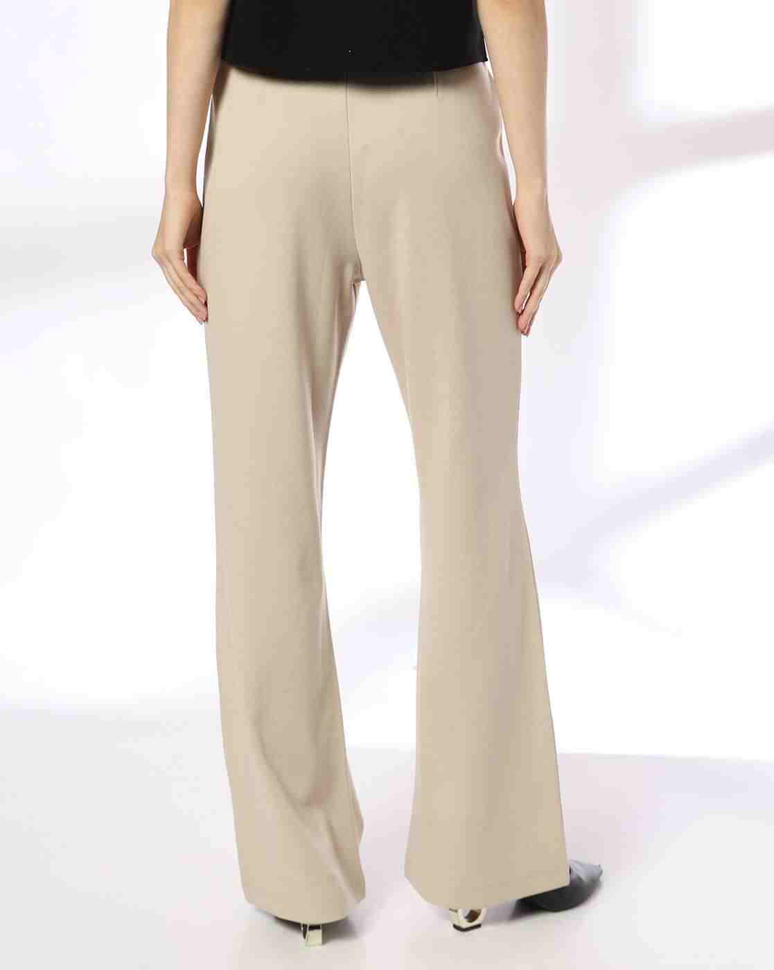FIG | Women Relaxed Fit Flat-Front Trousers|2