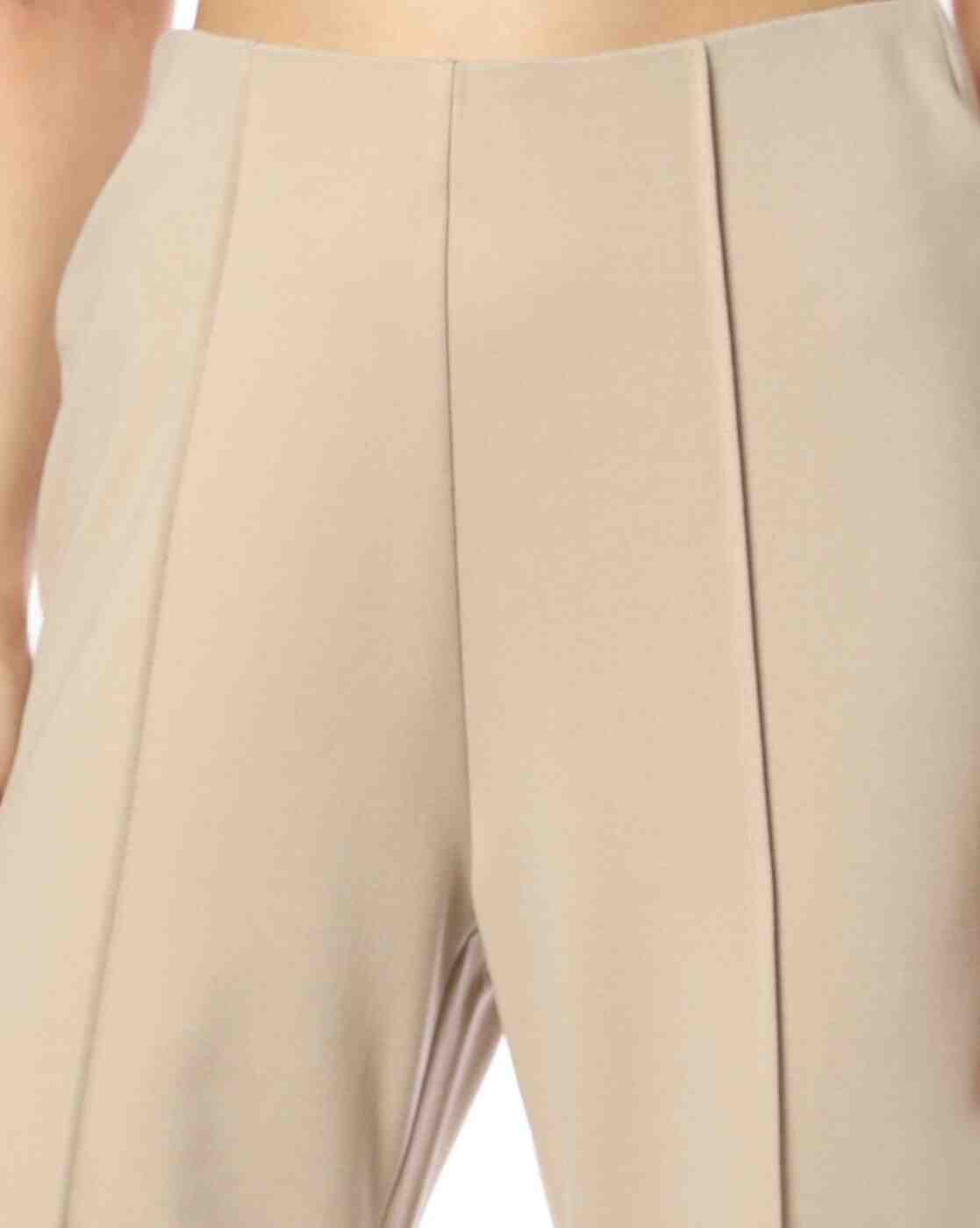 FIG | Women Relaxed Fit Flat-Front Trousers|3