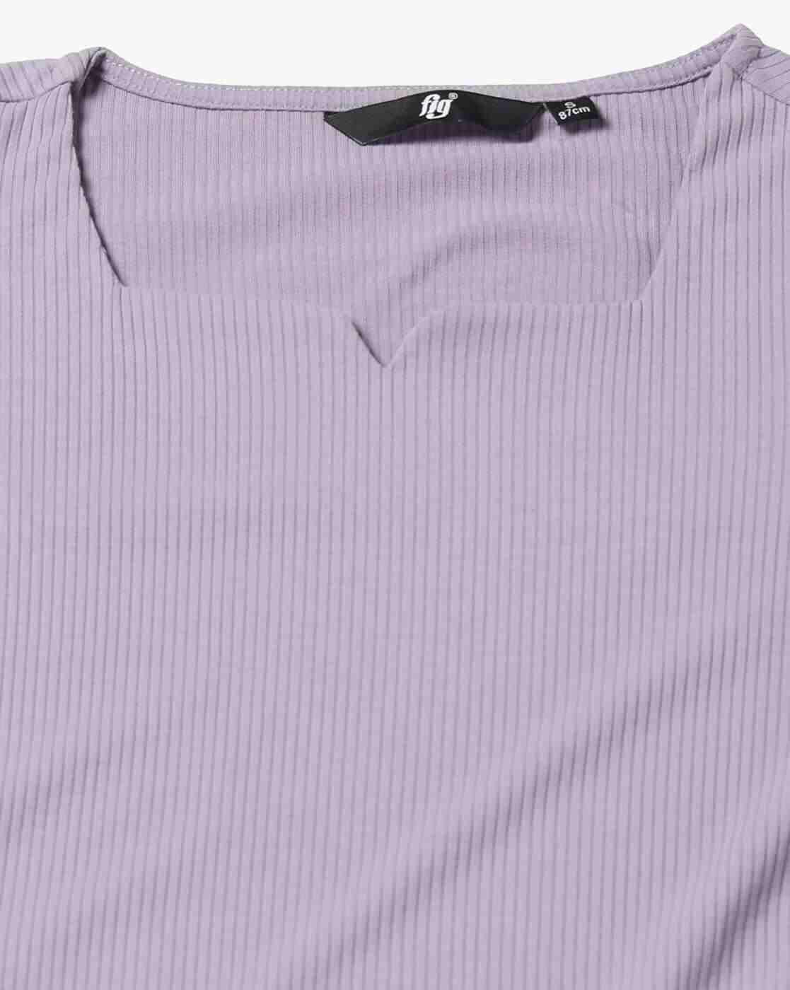 FIG | Women V-Notch Neck Knit Top|4