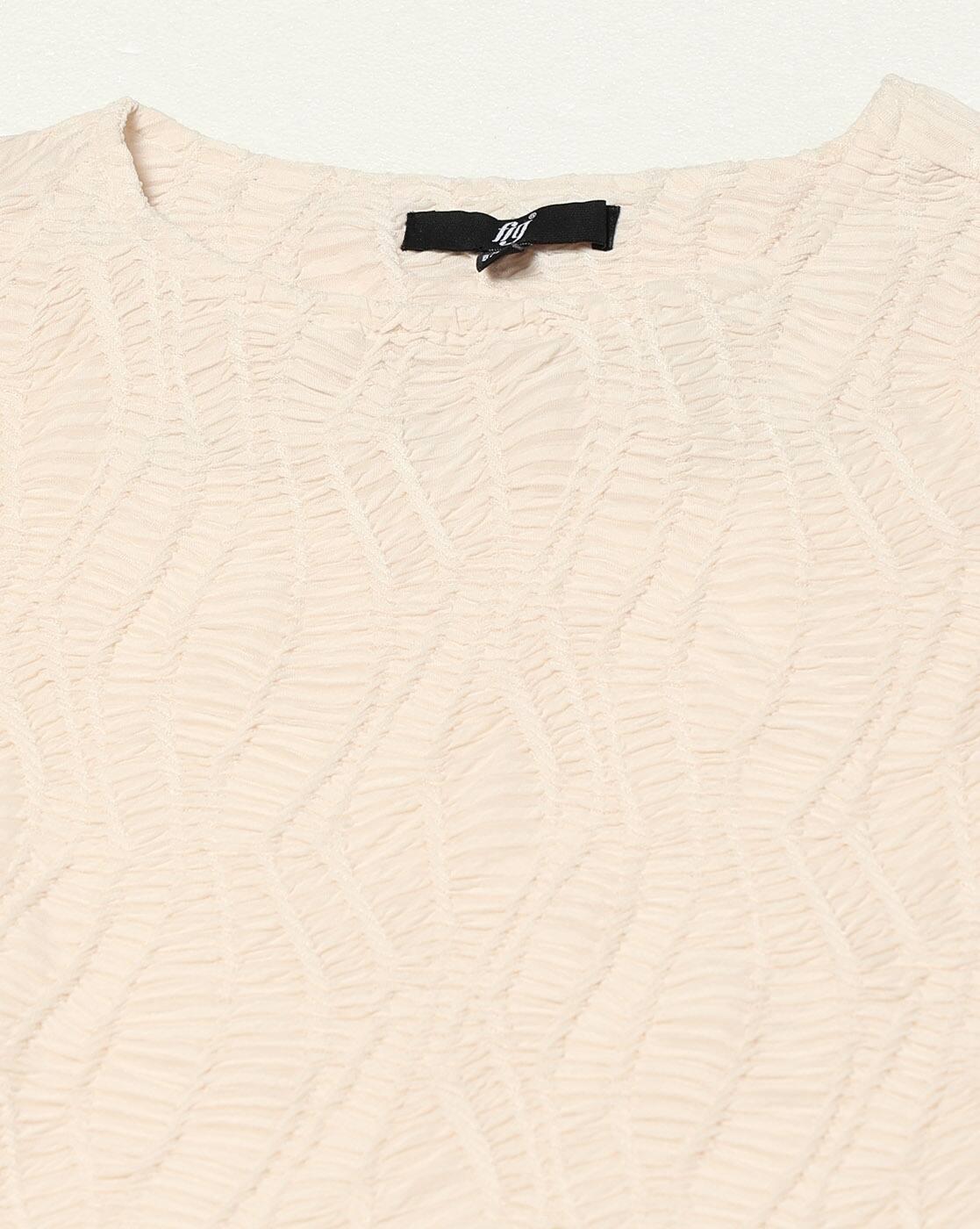 FIG | Women Regular Fit Round-Neck T-Shirt|4