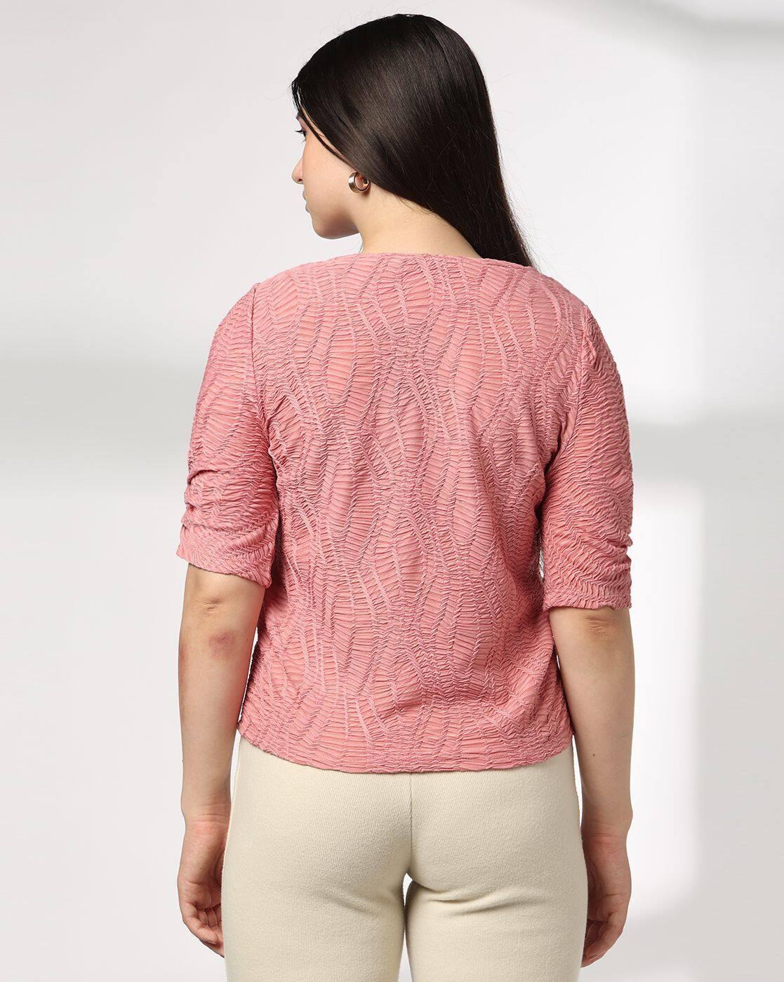 FIG | Women Regular Fit Round-Neck T-Shirt|2