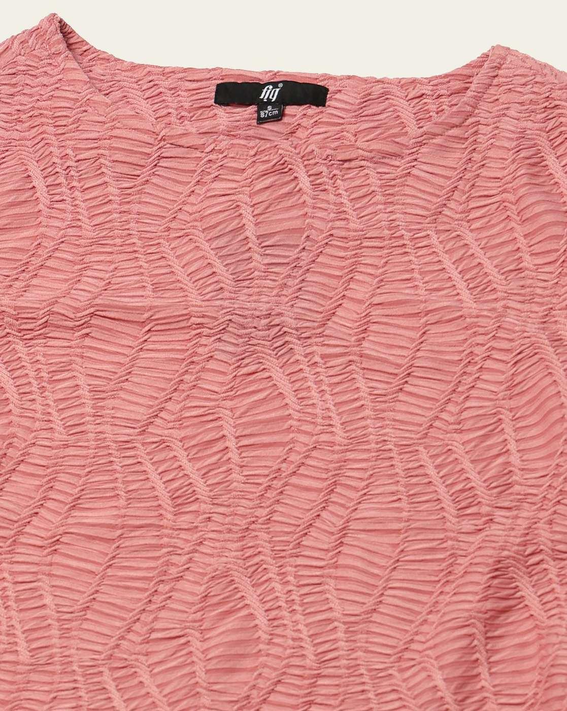 FIG | Women Regular Fit Round-Neck T-Shirt|4