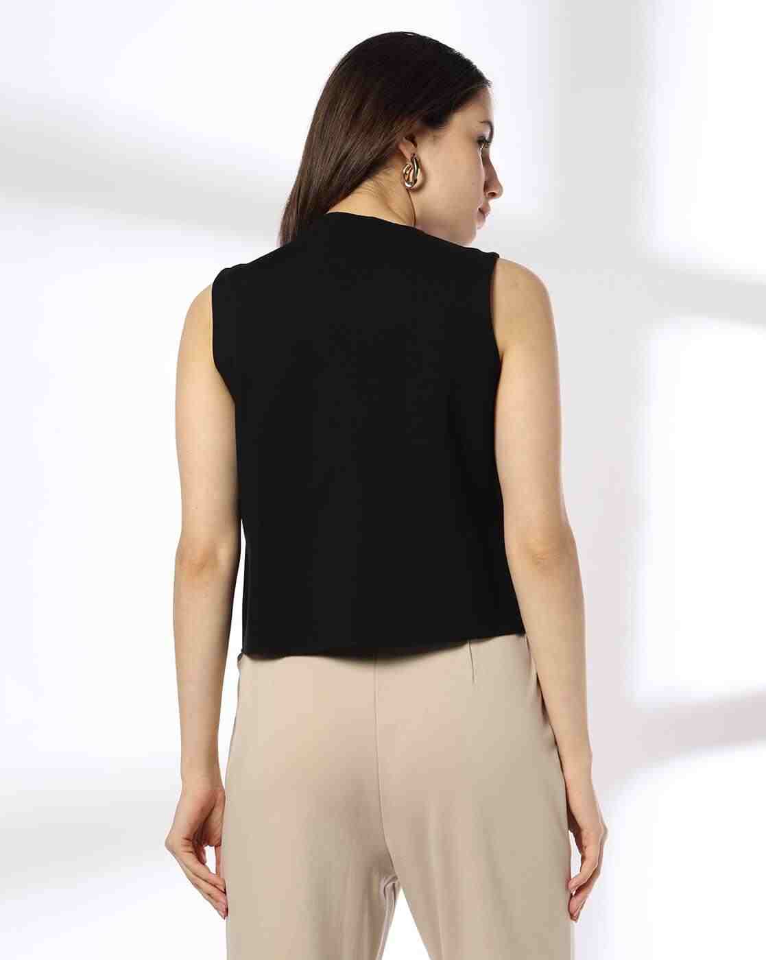 FIG | Women Regular Fit Single-Breasted Waistcoat|2