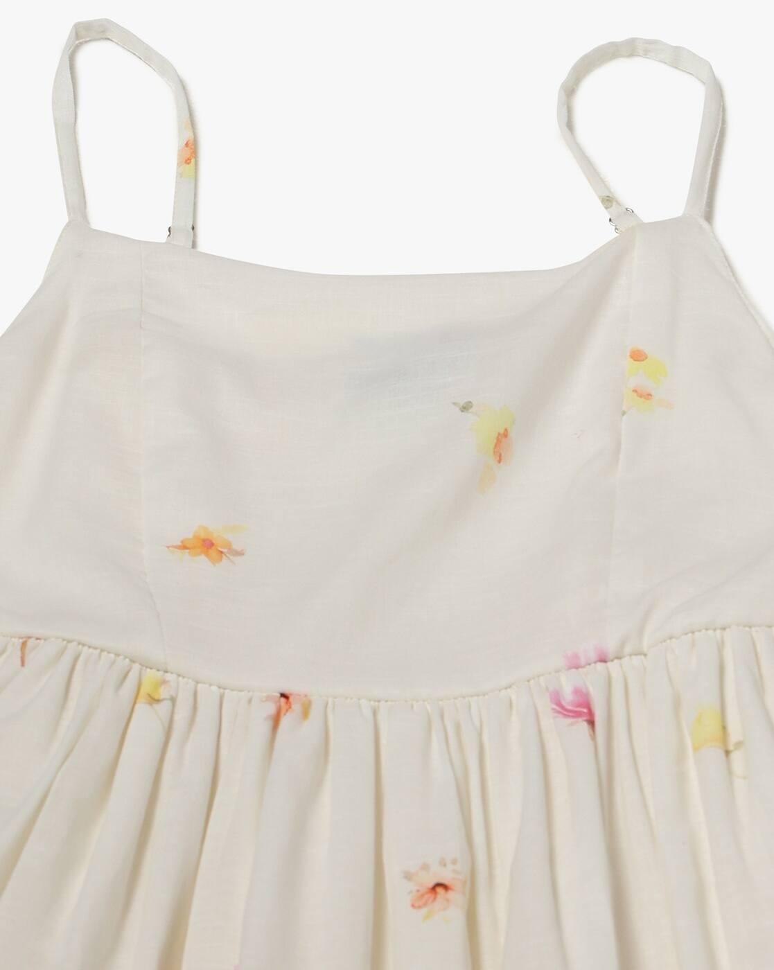 FIG | Women Floral Print Fit & Flare Dress|4