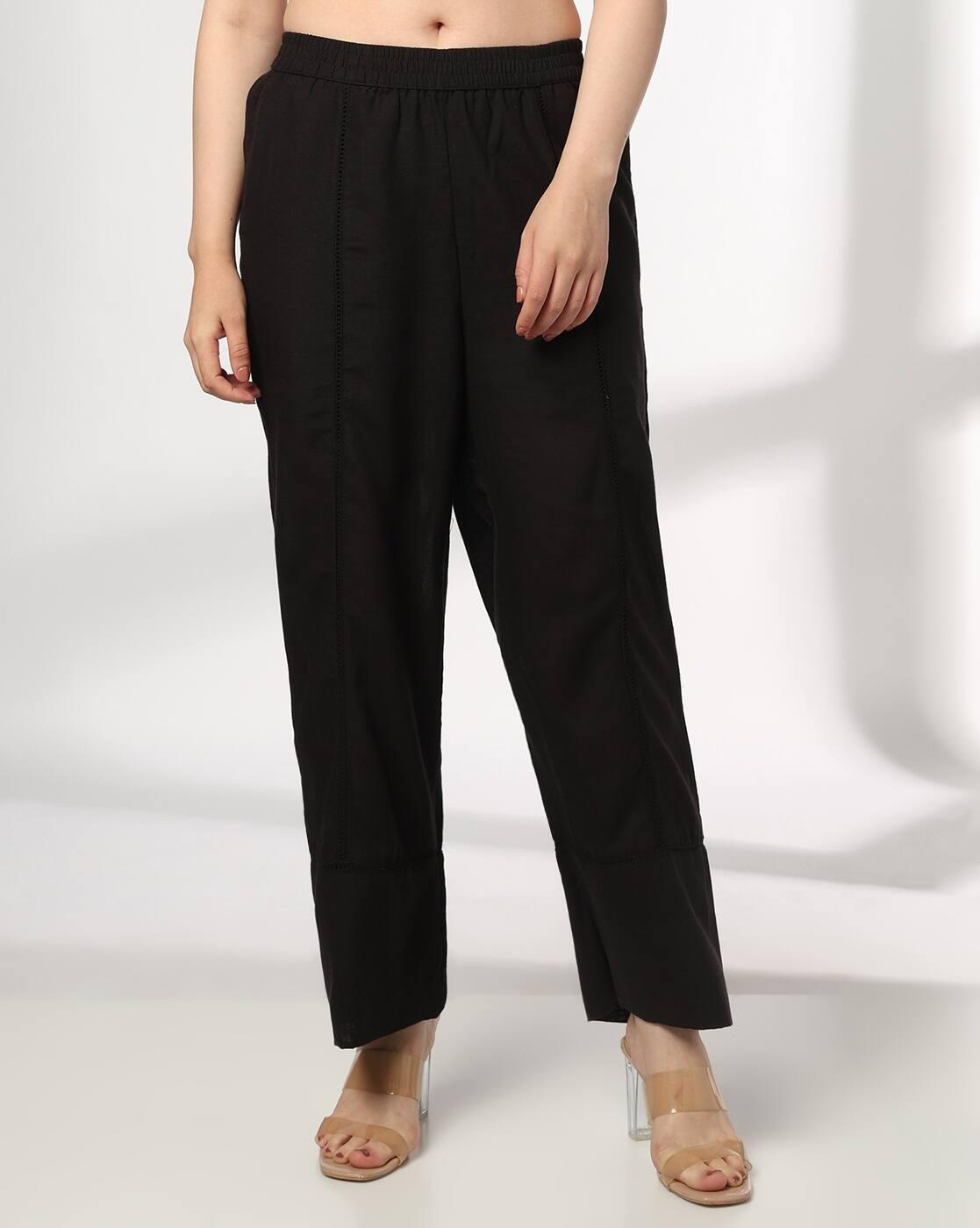 Women Mid-Rise Relaxed Fit Trousers