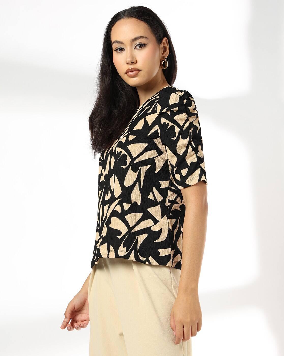 FIG | Women Printed Regular Fit Top|1