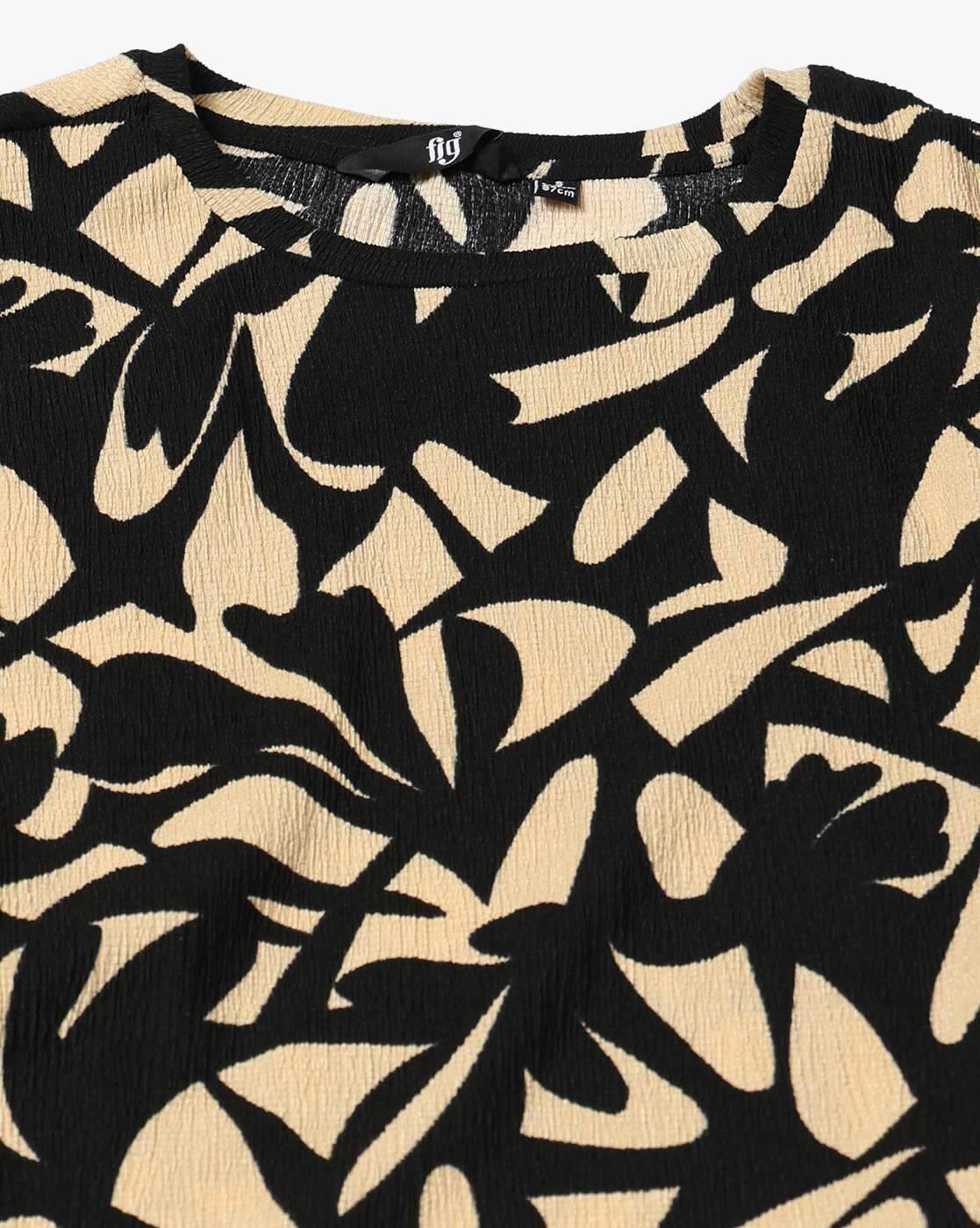FIG | Women Printed Regular Fit Top|4