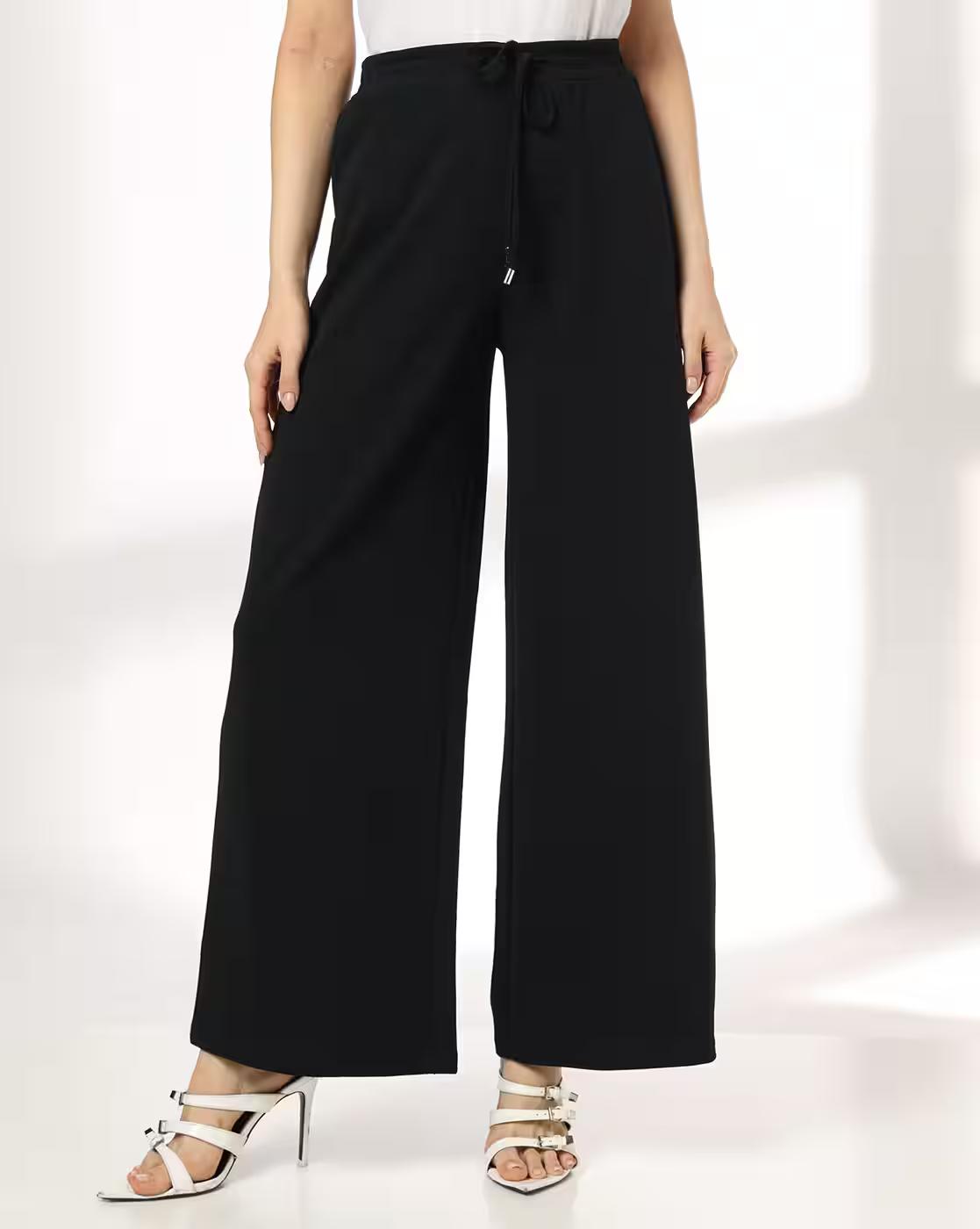 FIG | Women Relaxed Fit Wide-Leg Pants|0