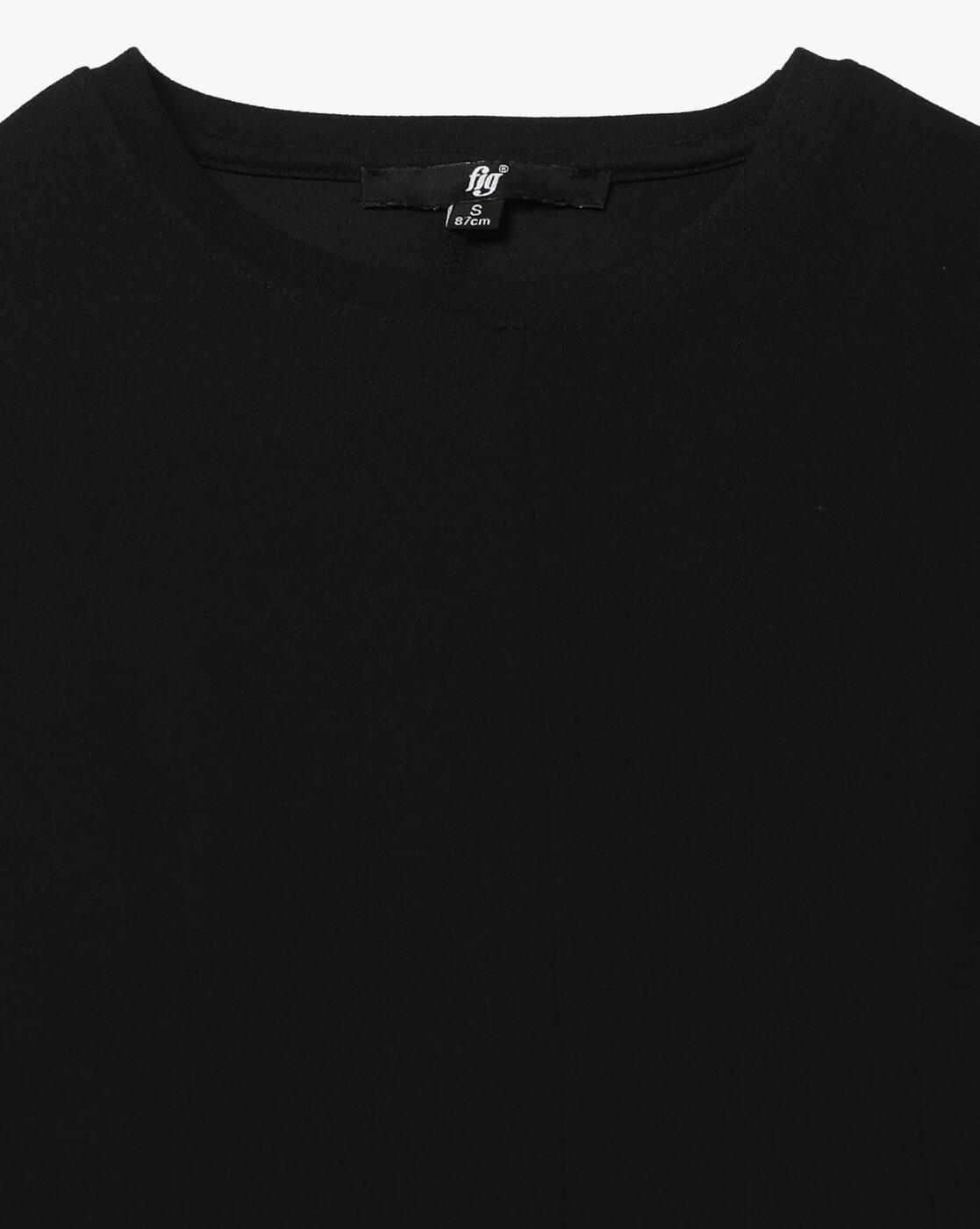 FIG | Women Regular Fit Round-Neck T-Shirt|4