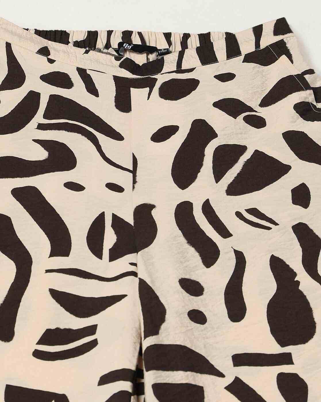 FIG | Women Printed Relaxed Fit Pants|4
