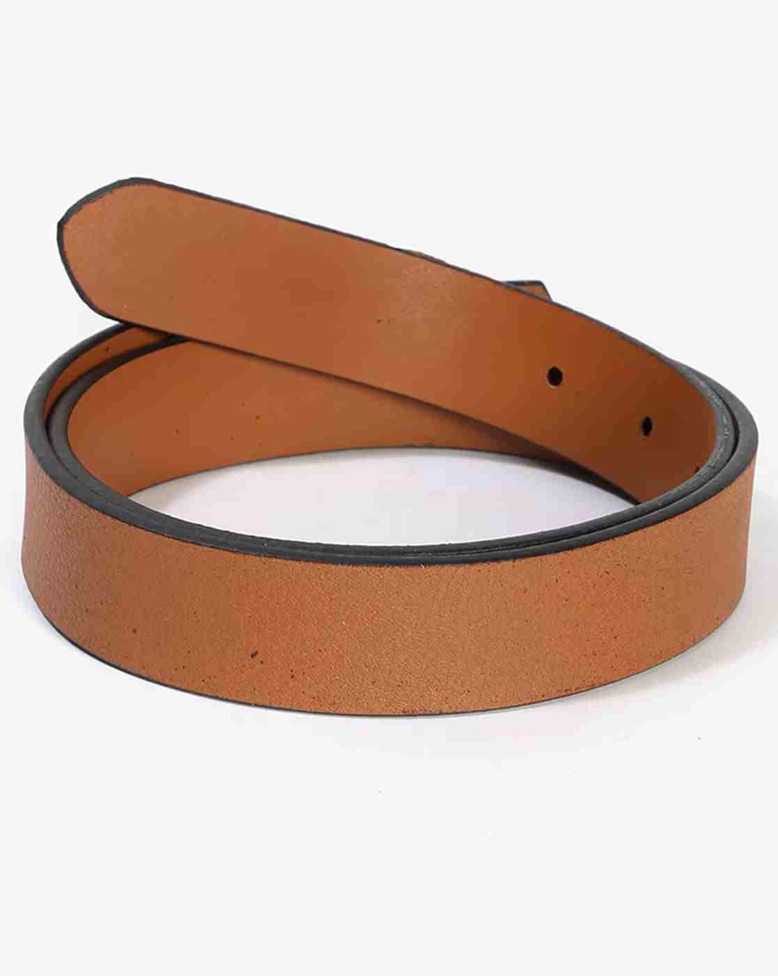 FIG | Belt with Plaque Buckle Closure|1