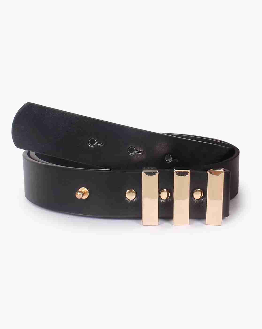 Women Belt with Metallic Loops