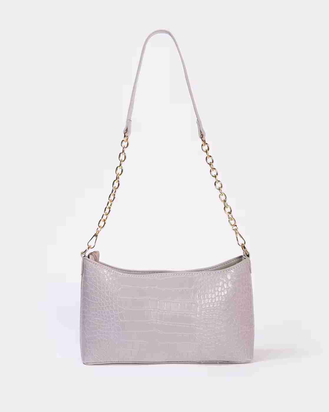 FIG | Women Croc-Embossed Sling Bag|3