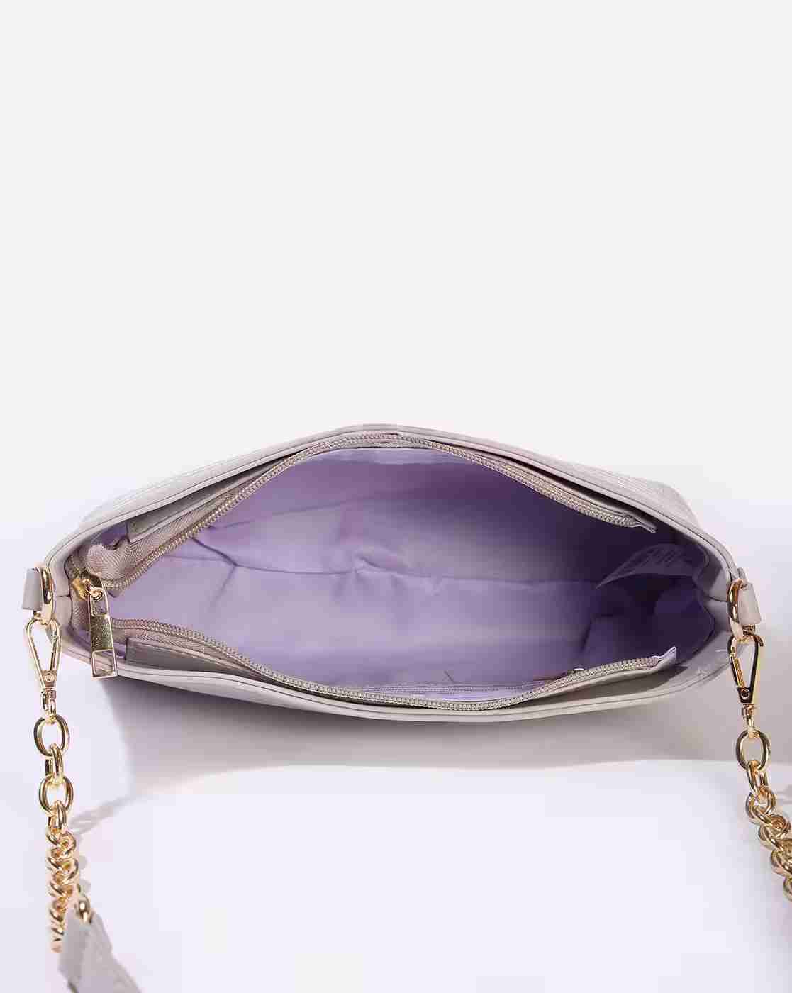 FIG | Women Croc-Embossed Sling Bag|4