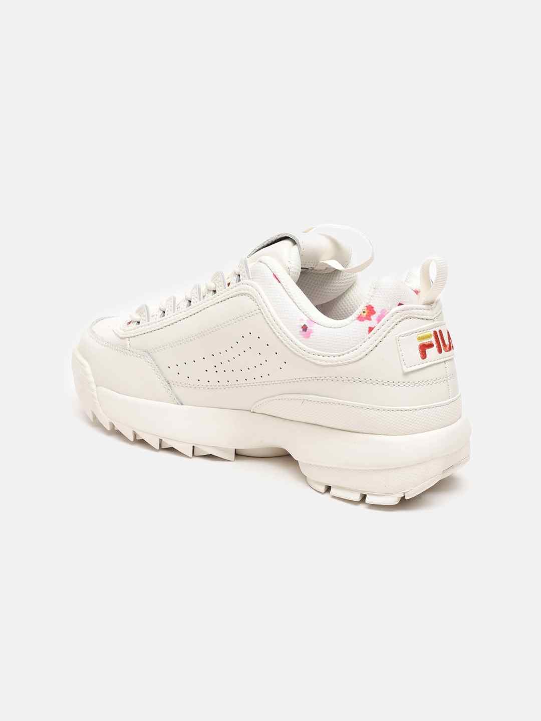 Women's White PU Casual Lace-ups