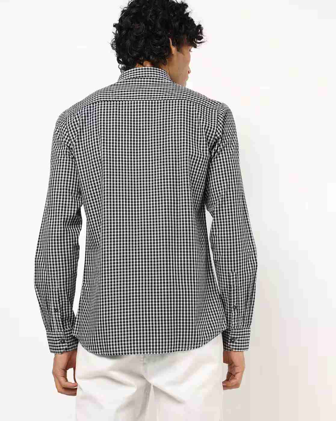 FIRST CLASS | Checked Shirt with Patch Pocket