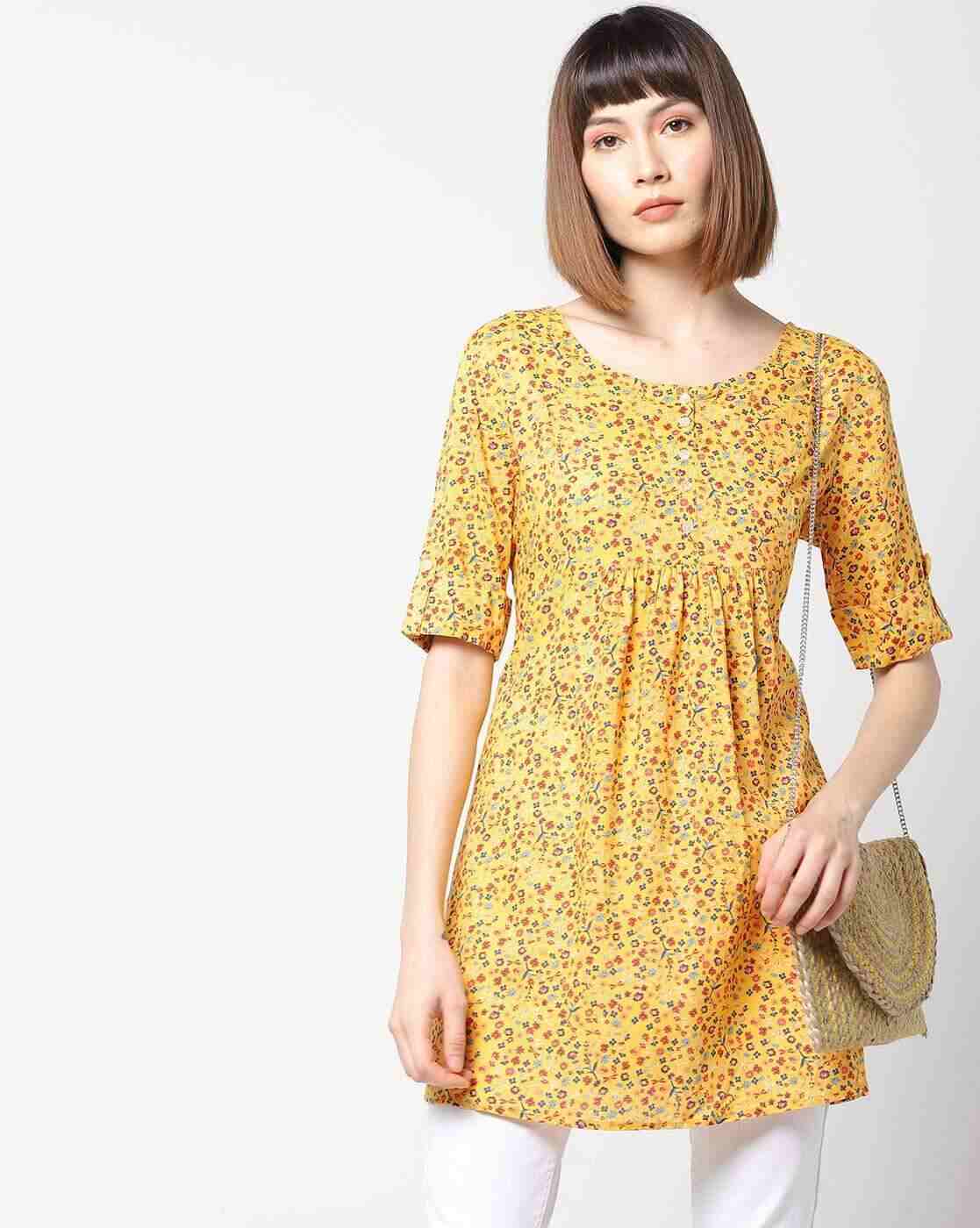 FIRST CLASS | Printed Round Neck Tunic|0