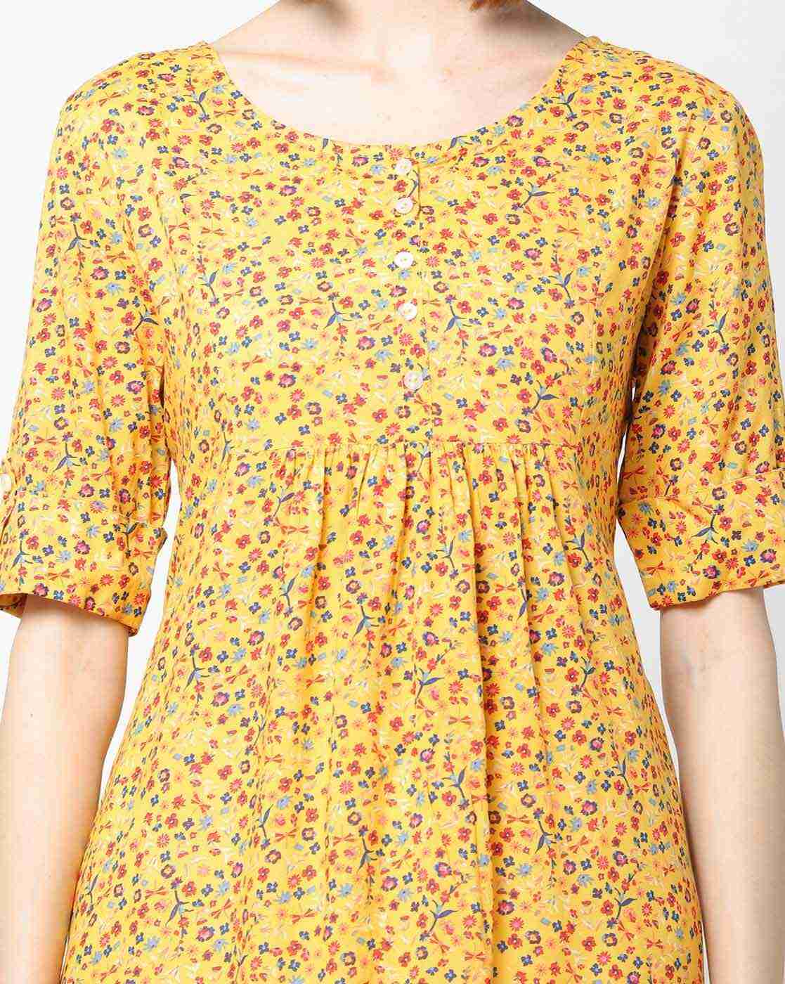 FIRST CLASS | Printed Round Neck Tunic|2