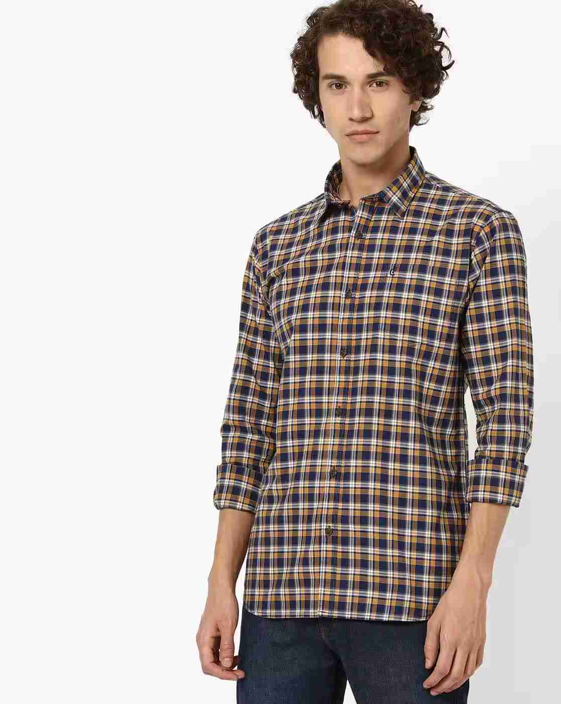 Checked Shirt with Patch Pocket