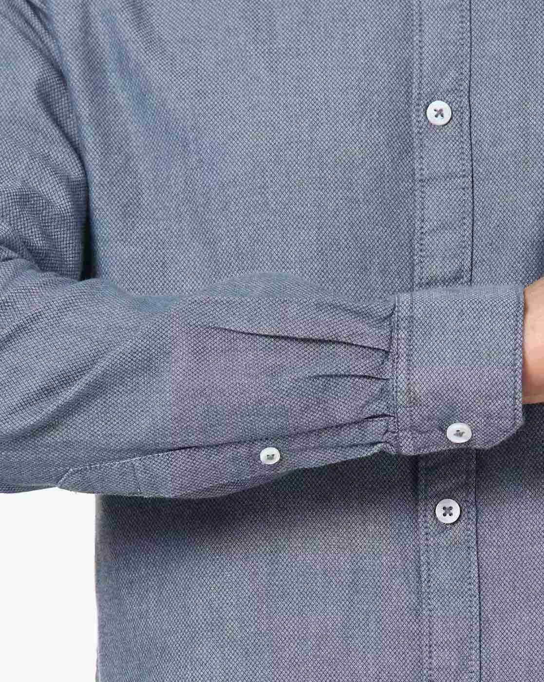 FIRST CLASS | Textured Shirt with Patch Pocket|3