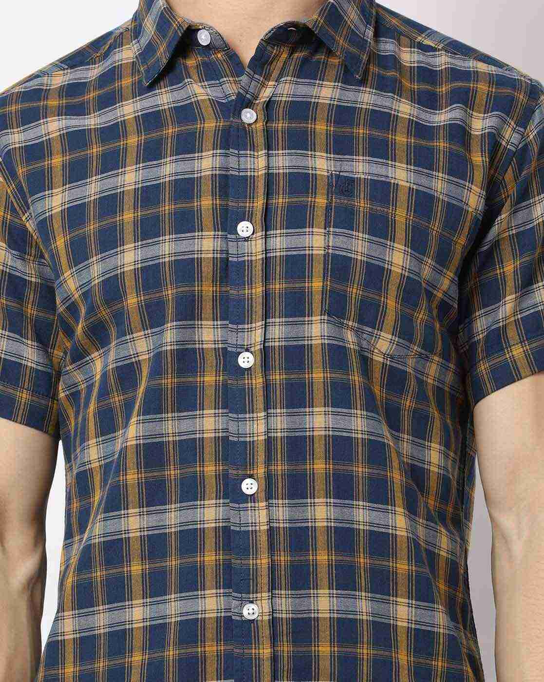 FIRST CLASS | Checked Shirt with Patch Pocket|2