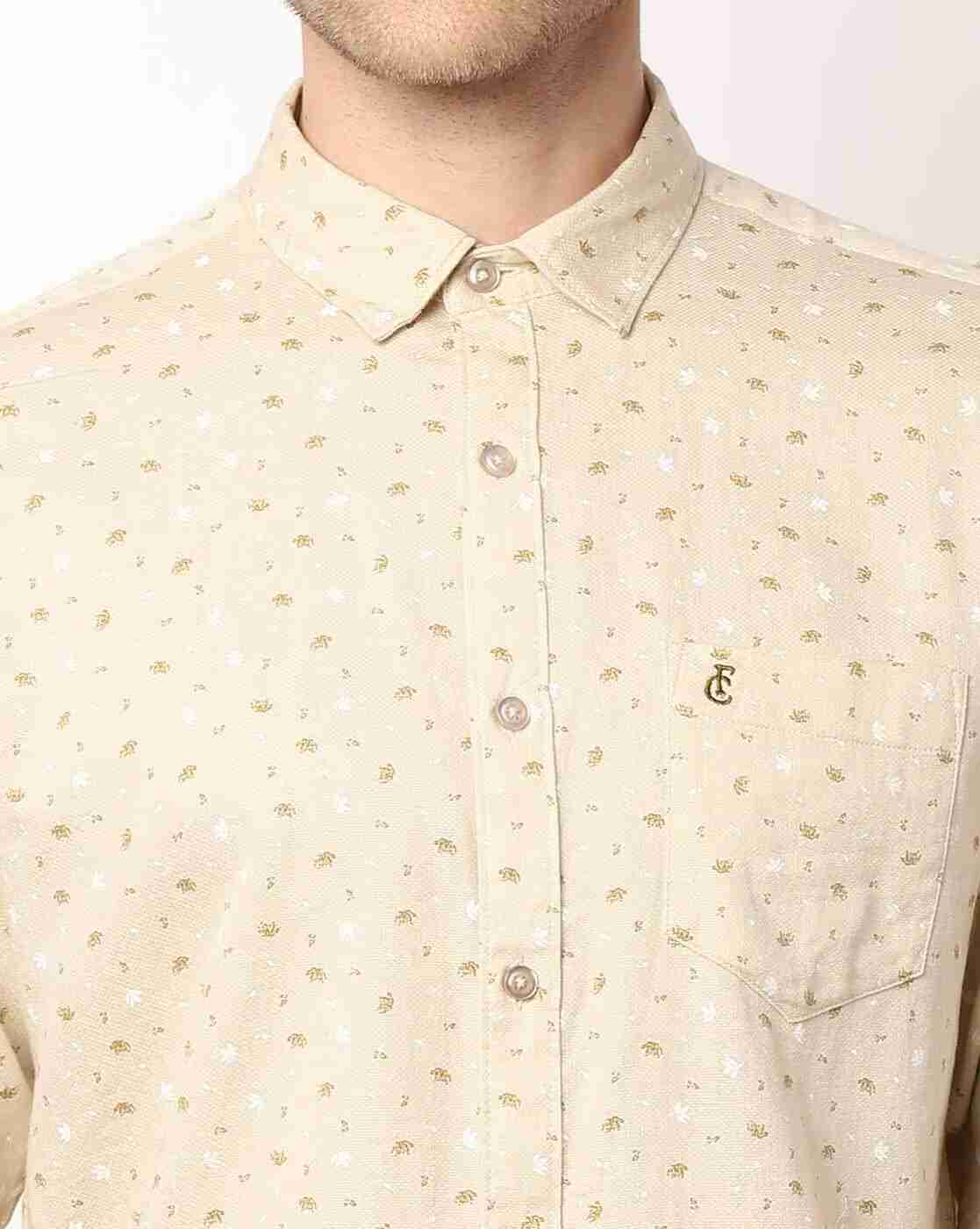 FIRST CLASS | Printed Slim Fit Shirt|2
