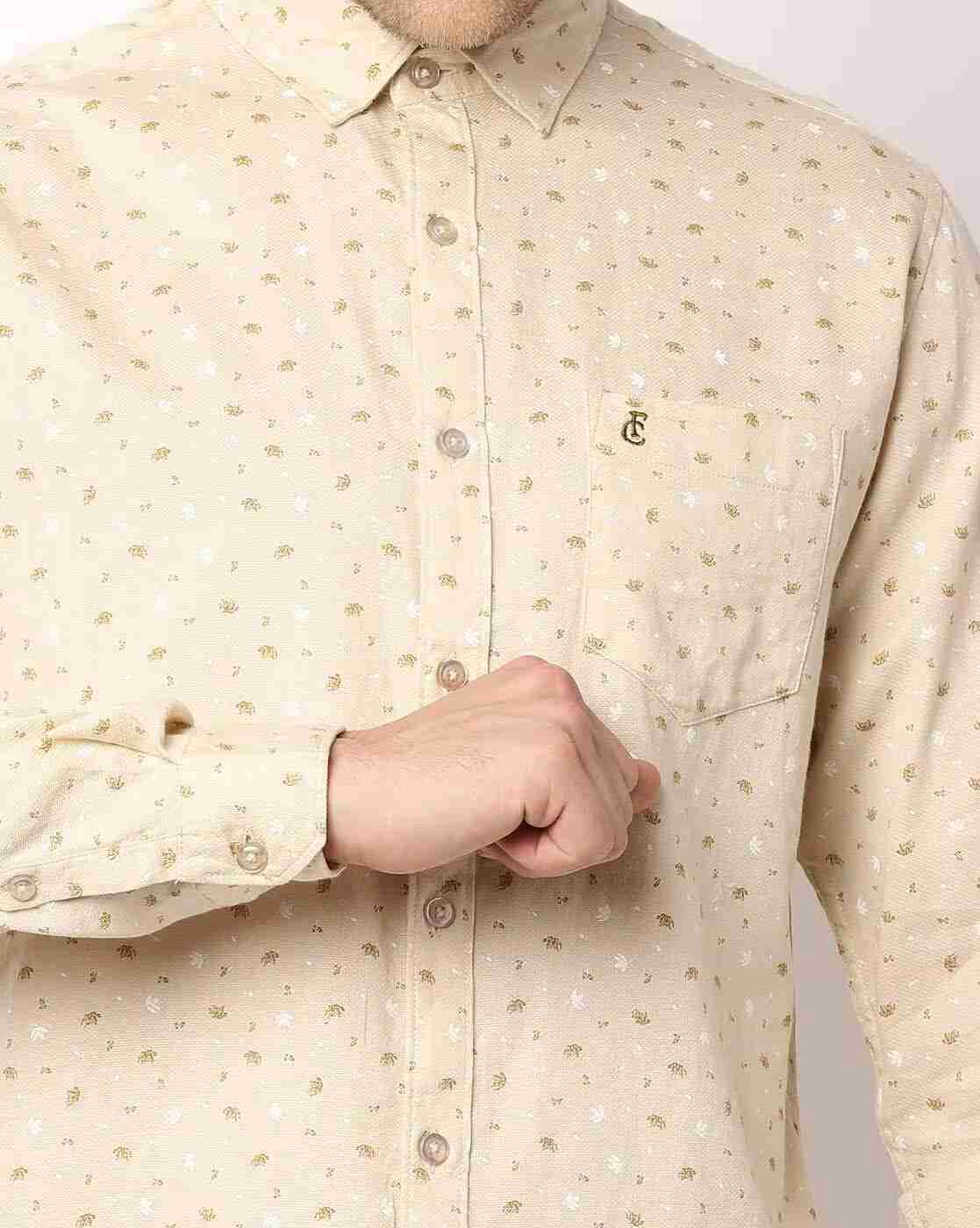 FIRST CLASS | Printed Slim Fit Shirt|3