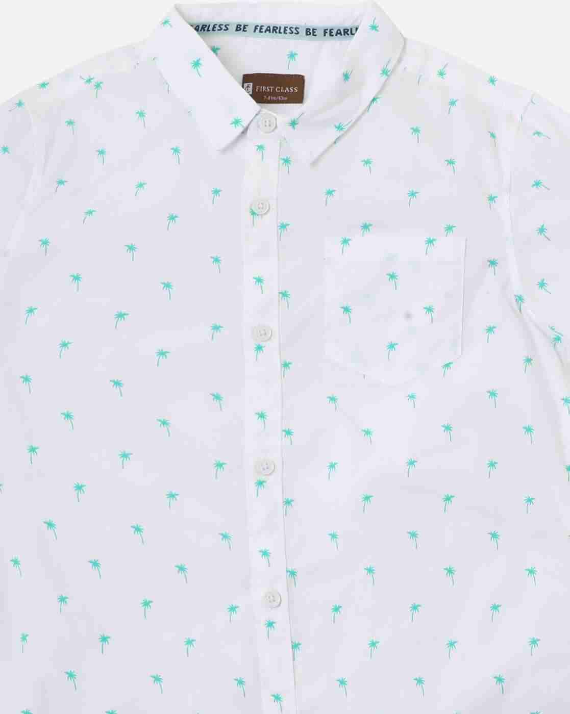 FIRST CLASS | Printed Shirt with Patch Pocket|2
