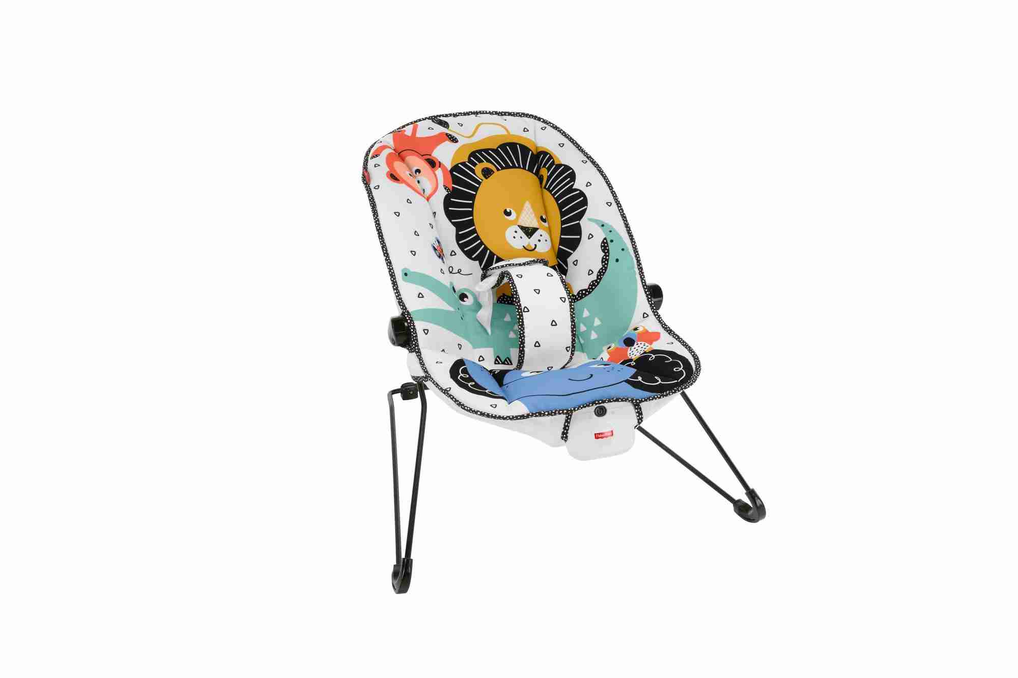 Fisher-Price Unisex Carnival Curve Baby Bouncers - Multicolor