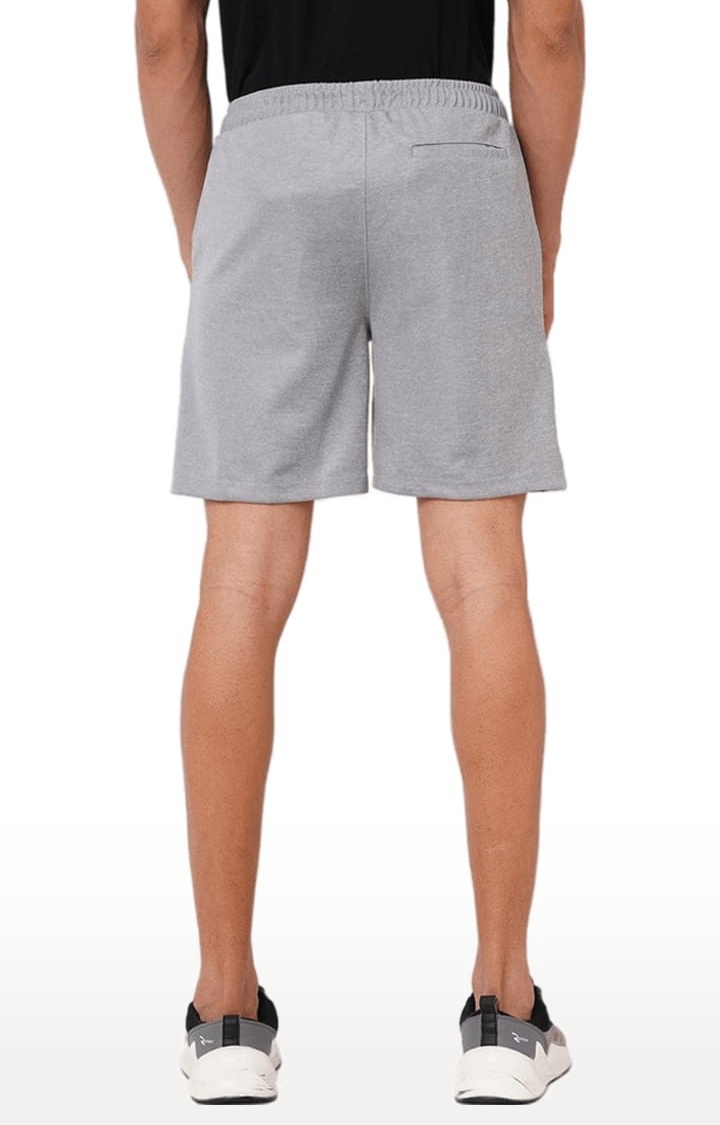 FITZ | Men's Grey Polyester Solid Short 2