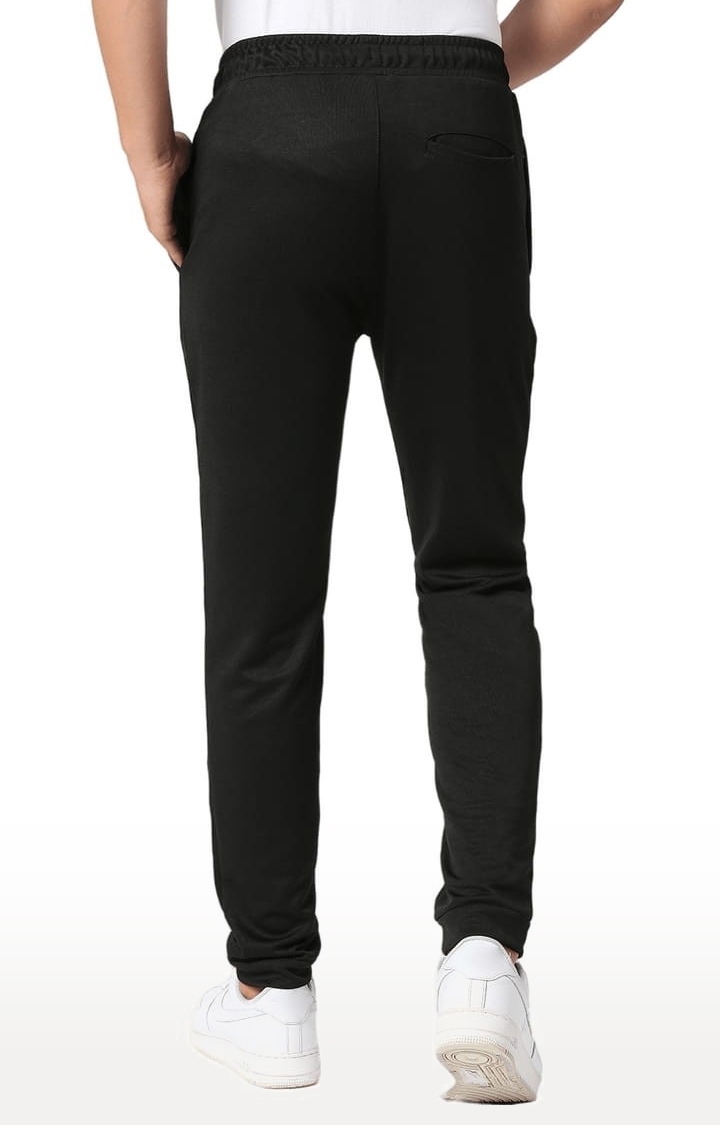 FITZ | Men's Black Polyester Printed Trackpant 2