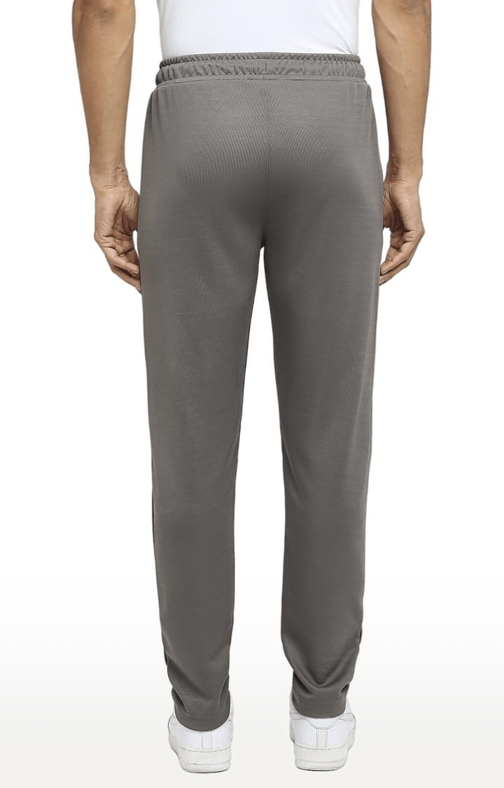 FITZ | Men's Grey Polyester Solid Trackpant 3