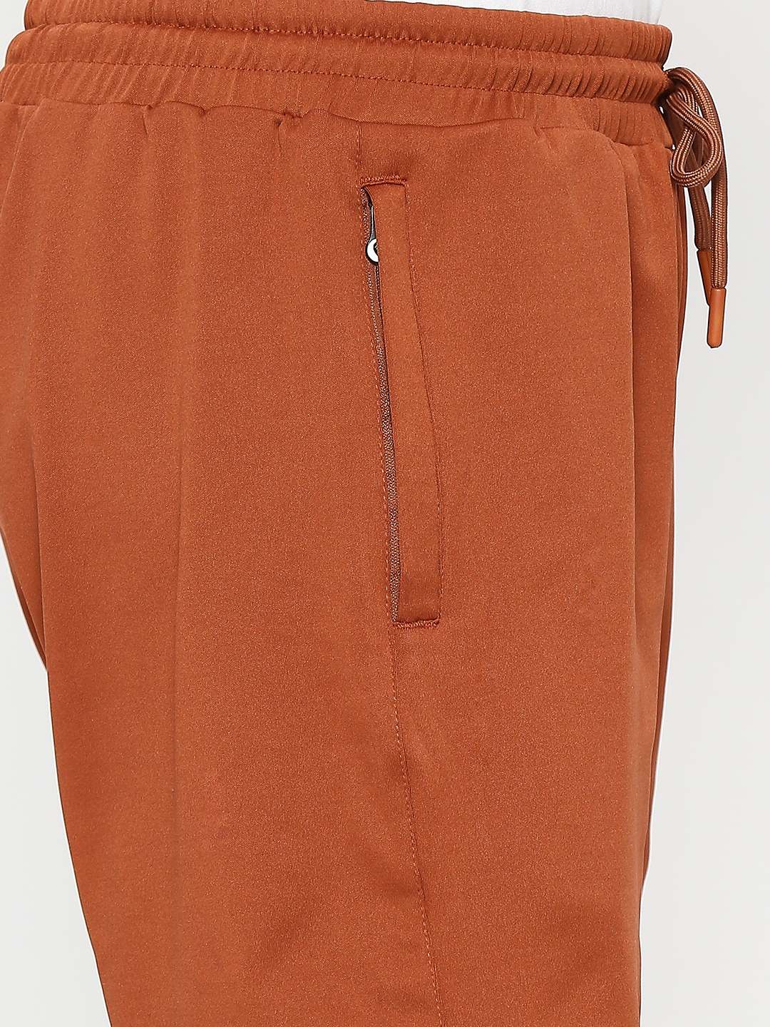 FITZ | Men's  Slim Fit Cotton Brown Shorts 3