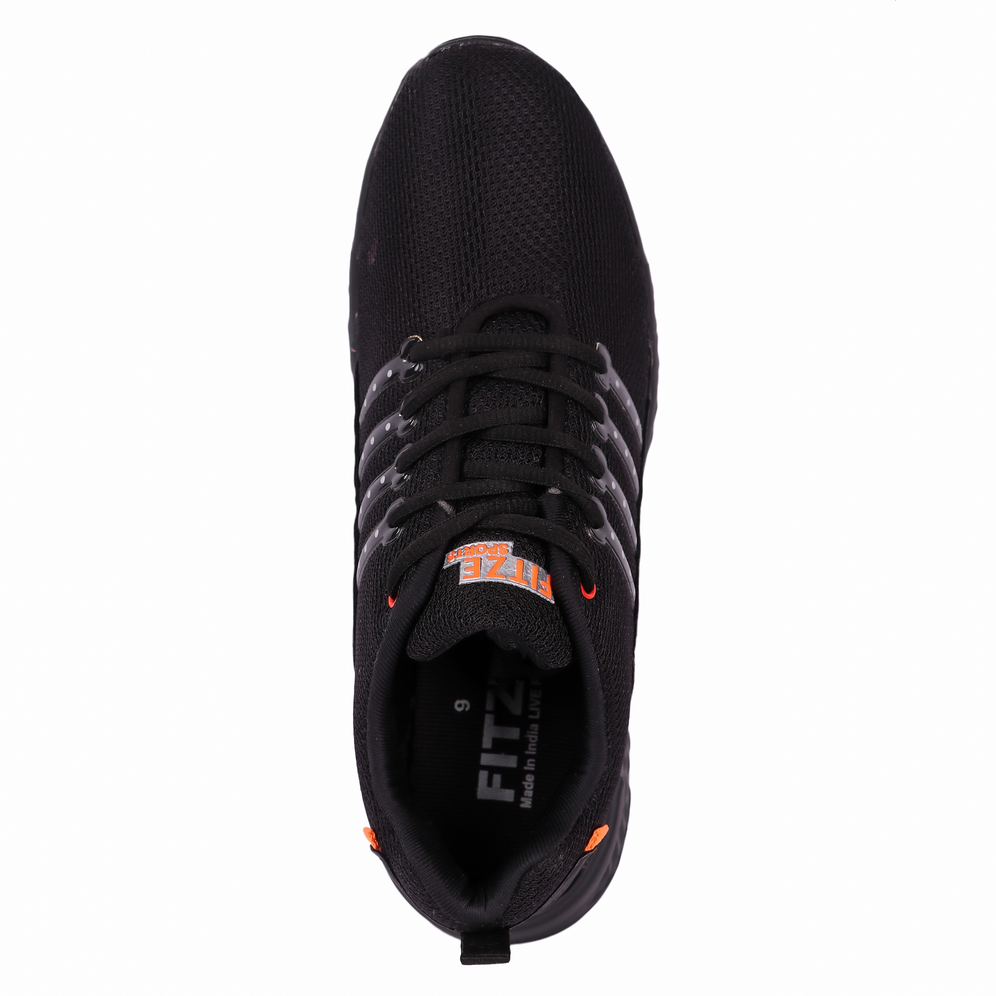 Fitze | Black Running Shoes (HOX_537_BLK) 4