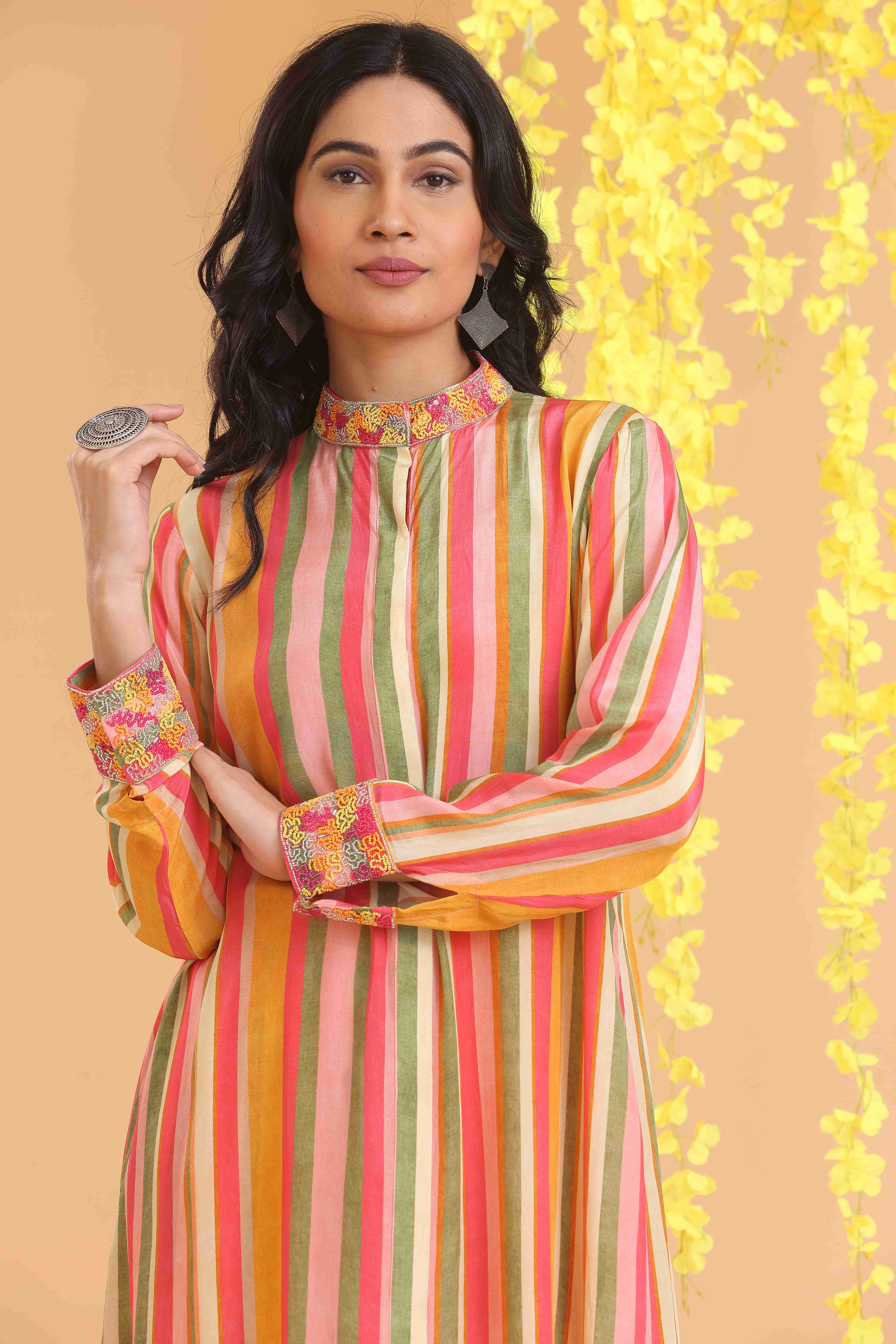 Straight Cut Printed Kurta Set