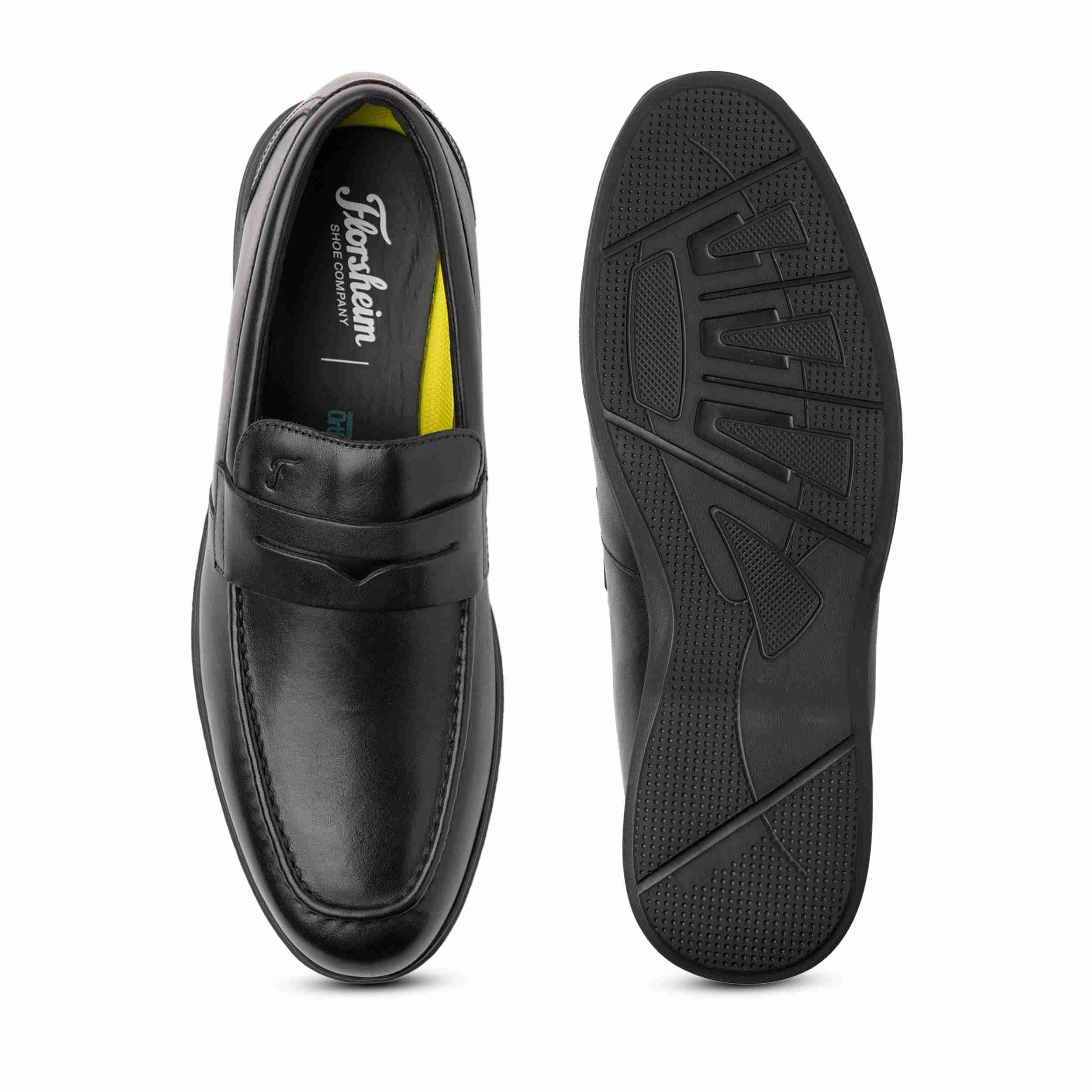 The Kent Black Men Penny Loafer Florsheim