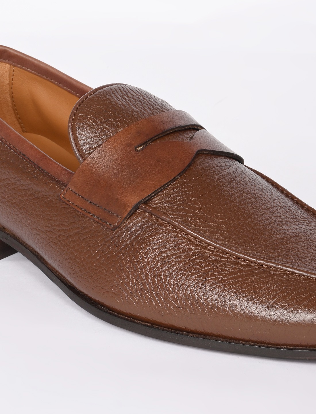The Juan Brown Men Deer Leather Occasion Slip-On Florsheim