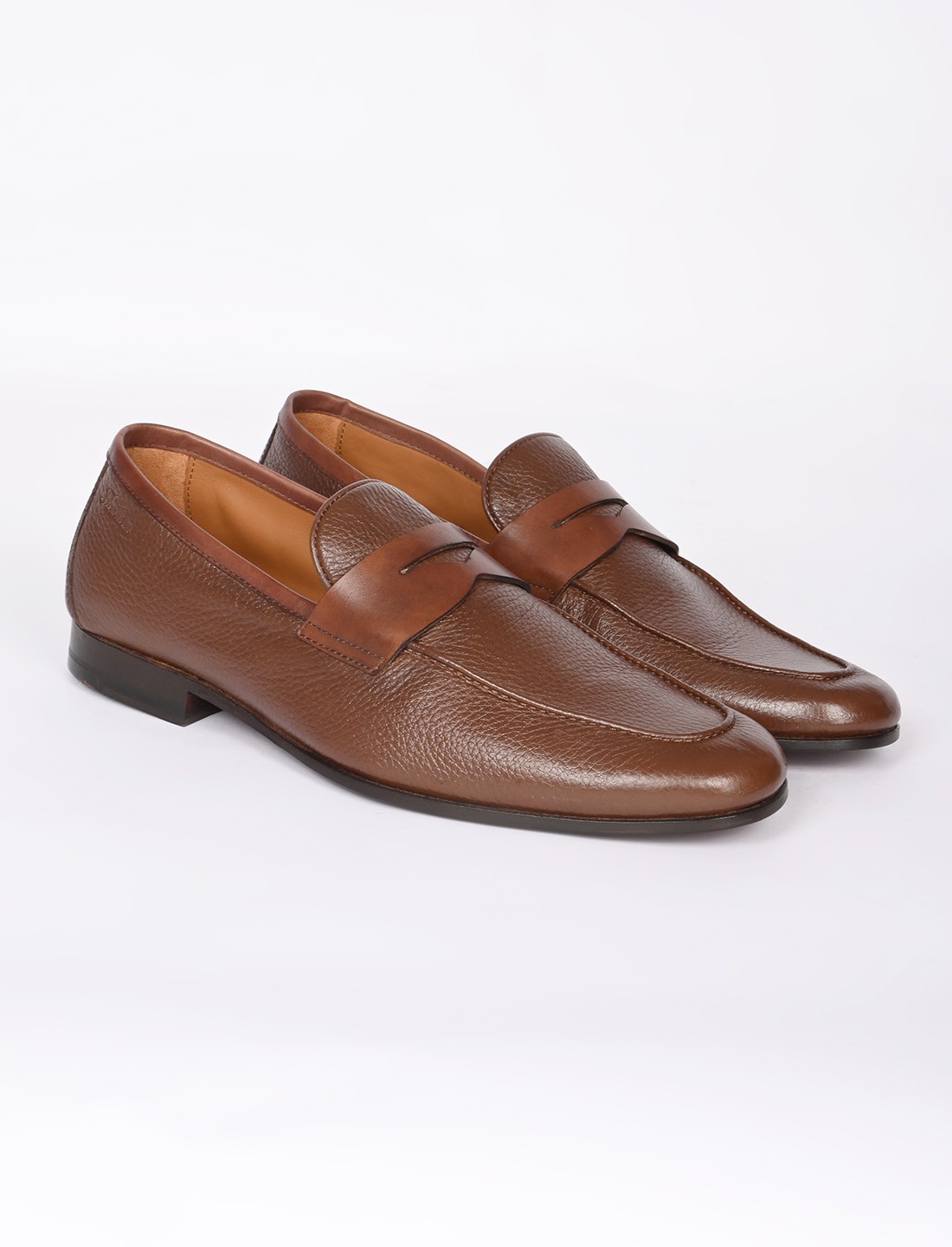 The Juan Brown Men Deer Leather Occasion Slip-On Florsheim