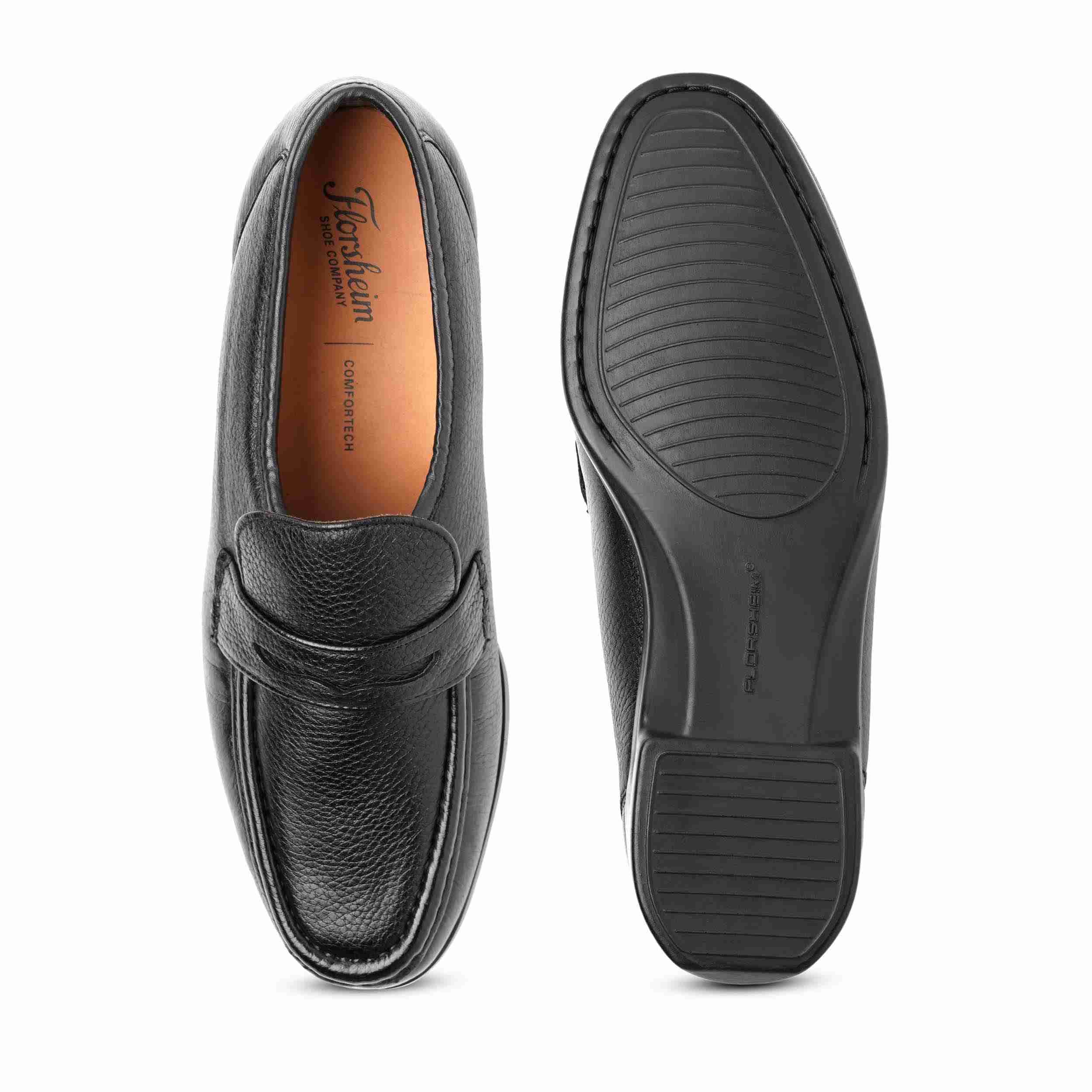 The Riva Black Men Dress Shoe Florsheim